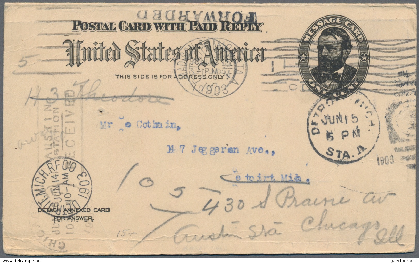 Vereinigte Staaten Von Amerika - Ganzsachen: 1873/1956 (ca.) Accumulation From A Famous Specialized - Otros & Sin Clasificación