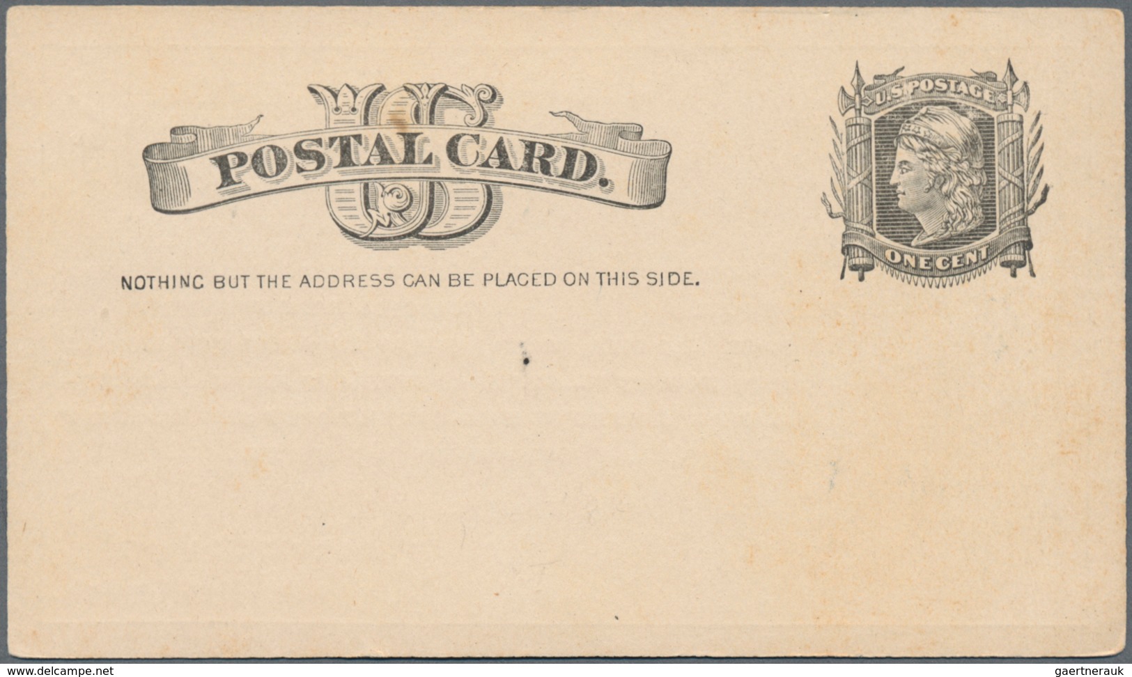Vereinigte Staaten Von Amerika - Ganzsachen: Starting 1873 Holding Of Ca. 210 Unused And Used Postal - Otros & Sin Clasificación