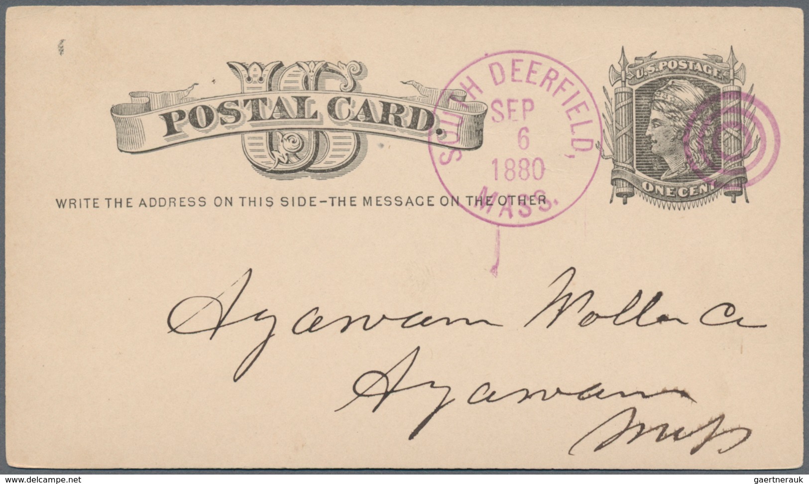 Vereinigte Staaten von Amerika - Ganzsachen: starting 1873 holding of ca. 210 unused and used postal