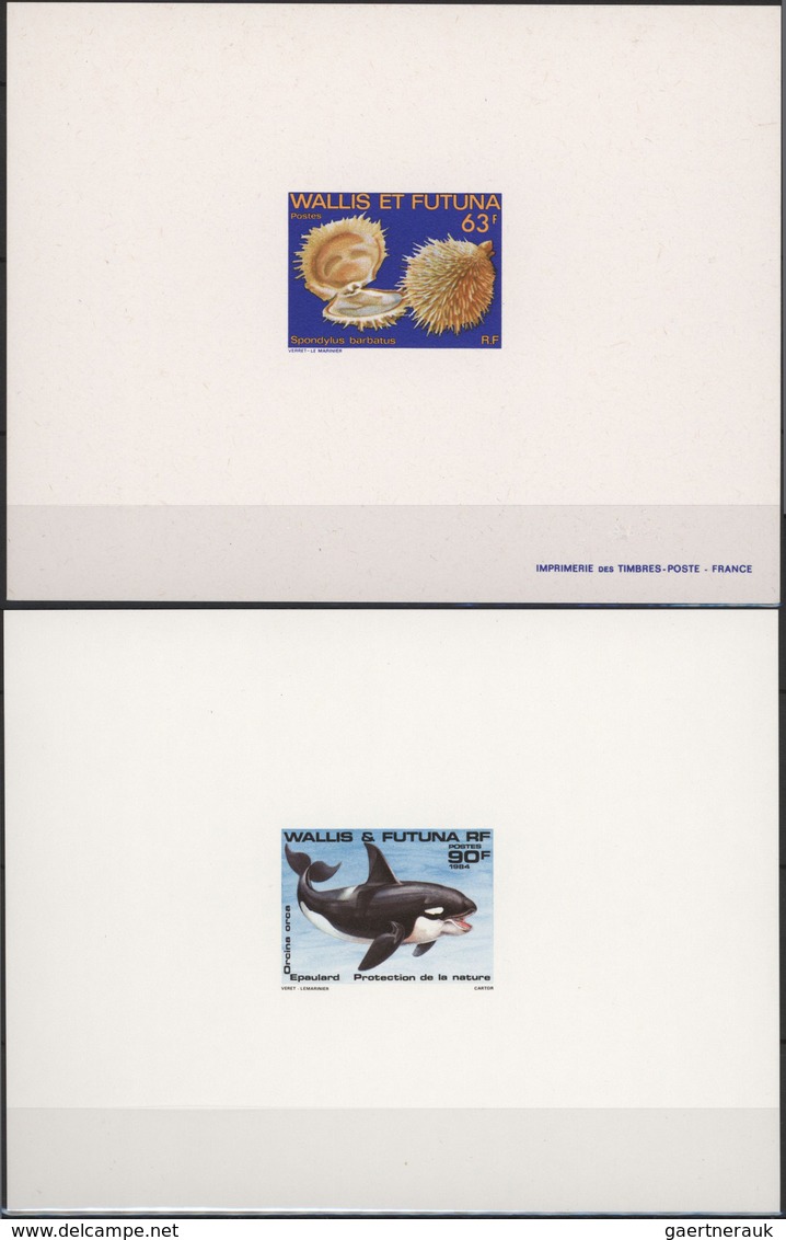 Thematik: Tiere-Meerestiere / Animals-sea Animals: 1979/1992, Wallis And Futuna, Special Collection - Mundo Aquatico