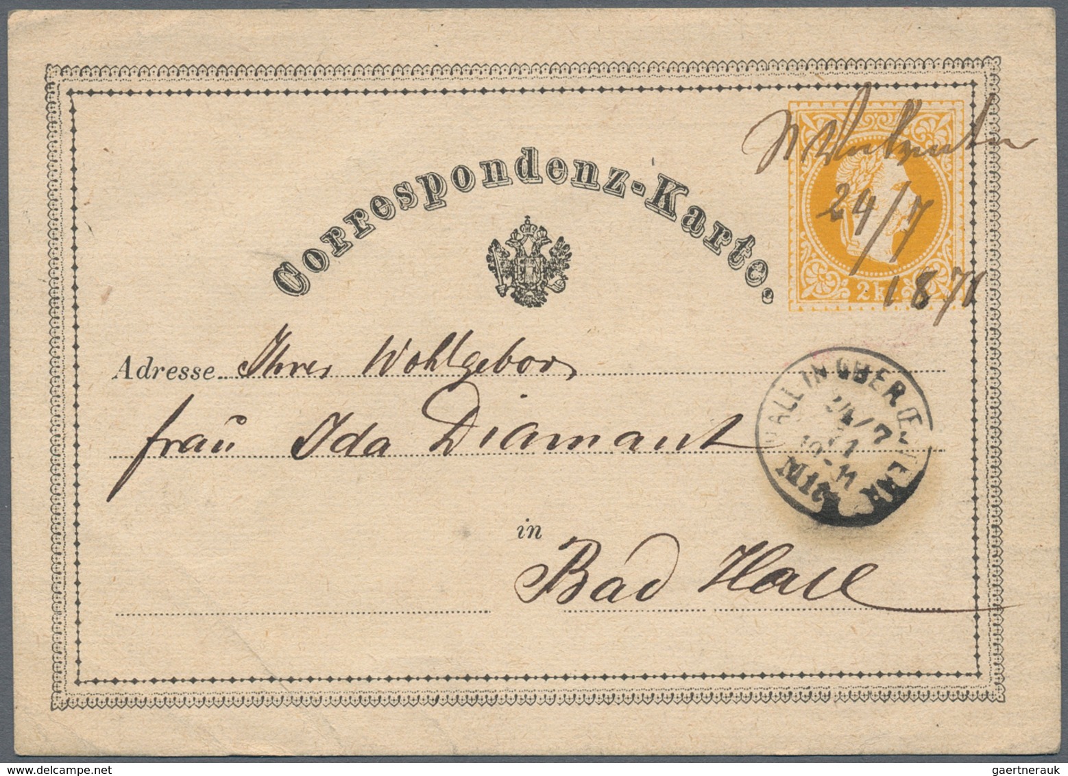 Österreich: 1852 - 1874, Posten Von 26 Belegen, U.a. Briefe Mit 3 Stück 6 Kreuzer-Ausgabe Von St. Pö - Colecciones