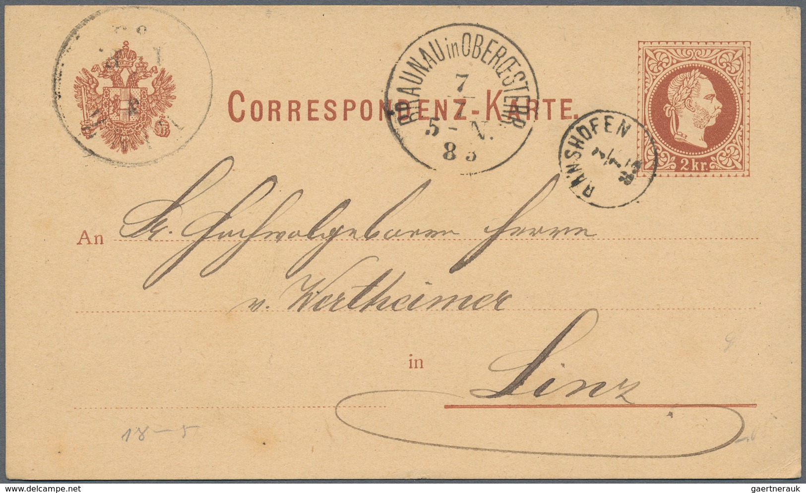 Österreich: 1866 - 1946 (ca.), Posten Von Ca. 200 Belegen, Dabei Einschreiben, Gute Stempel, Wie Z. - Colecciones