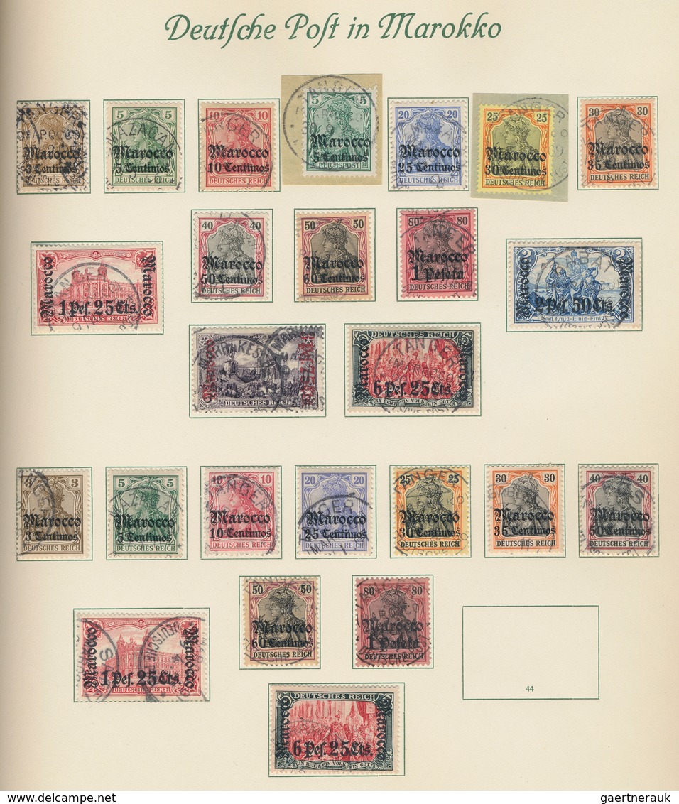 Deutsche Auslandspostämter + Kolonien: 1884/1919, Saubere Gestempelte Qualitäts-Sammlung Von China B - Otros & Sin Clasificación