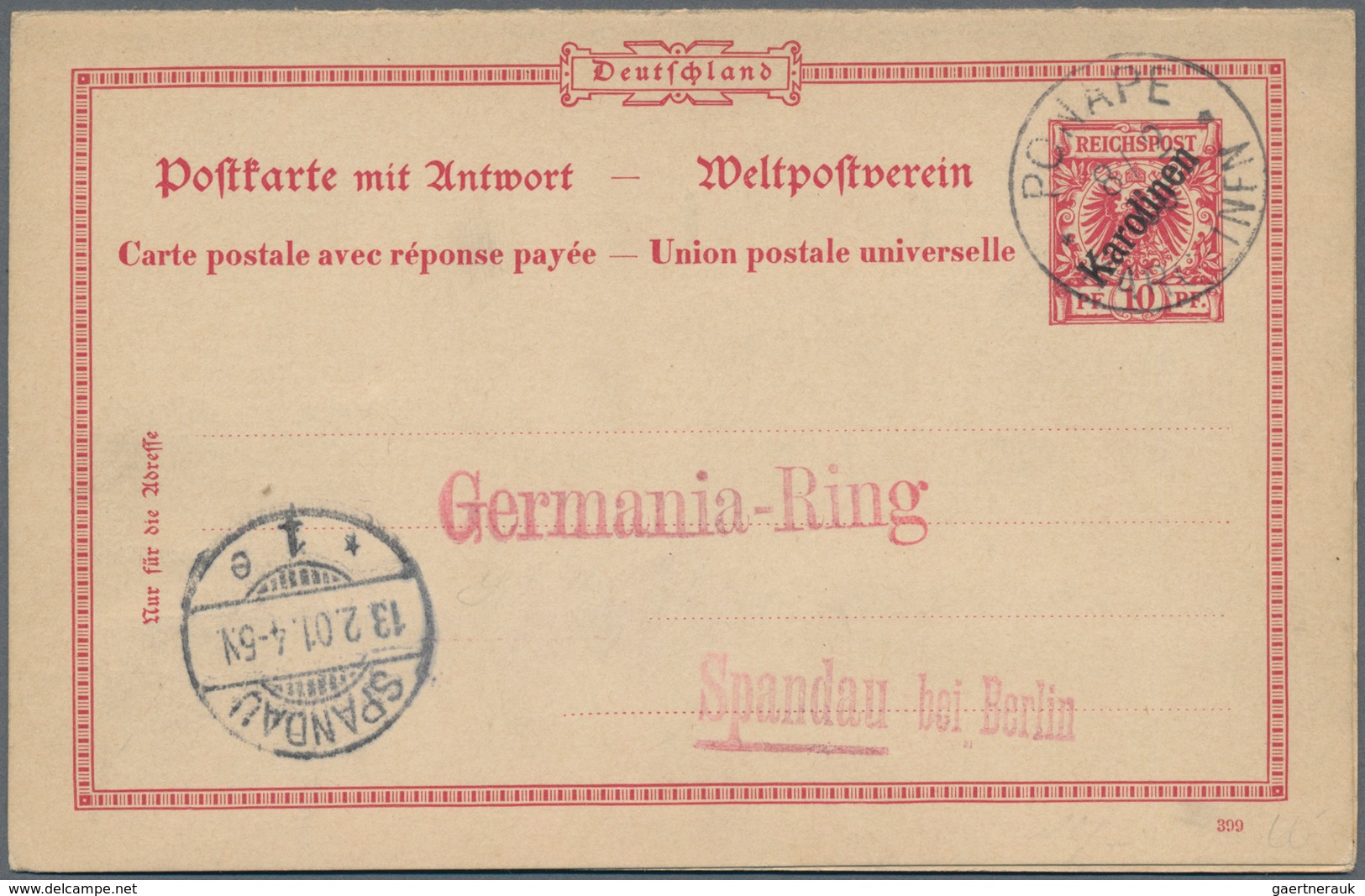 Deutsche Auslandspostämter + Kolonien: 1898/1912 (ca.), Partie Von Ca. 70 Karten, Meist Ungebrauchte - Otros & Sin Clasificación