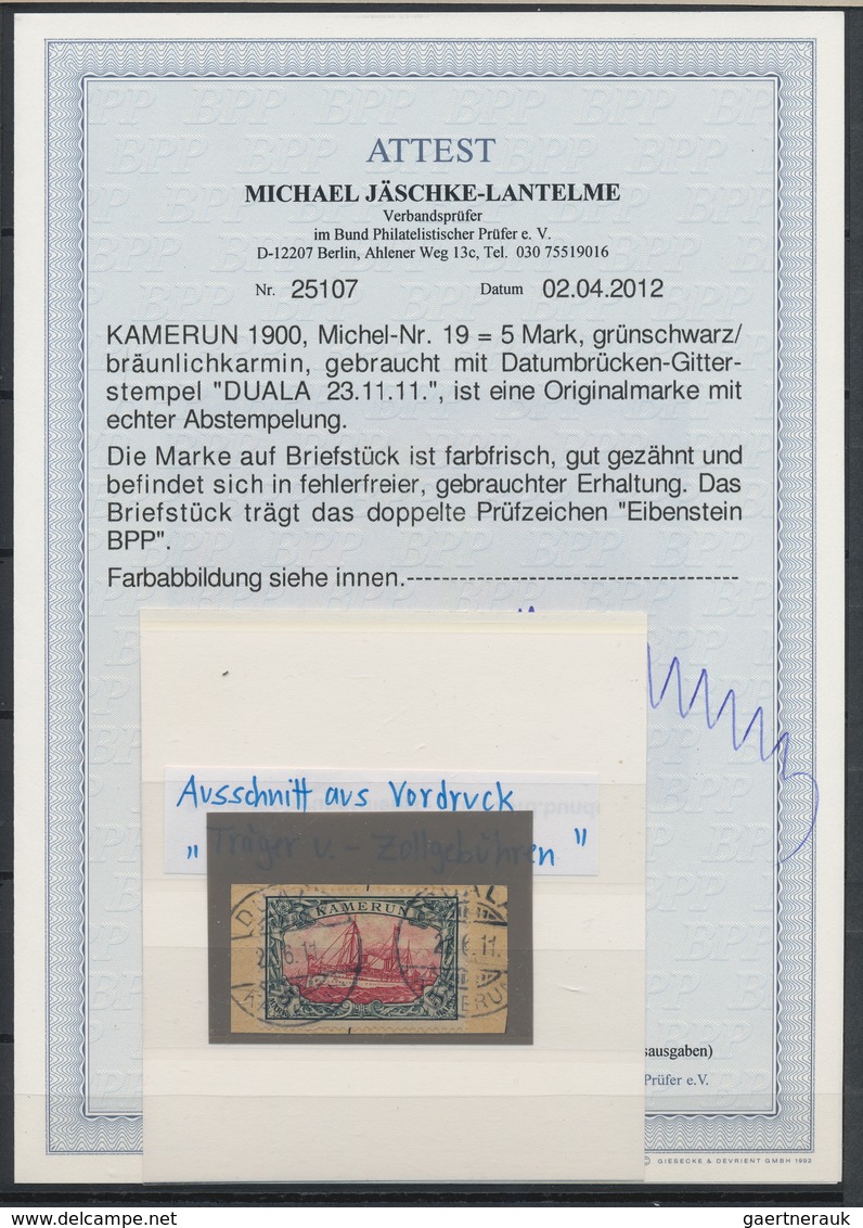 Deutsche Kolonien: 1891/1914, Kleines Hawid-Handbuch Mit 71 Postanweisungs- Und Sonstigen Formularau - Otros & Sin Clasificación