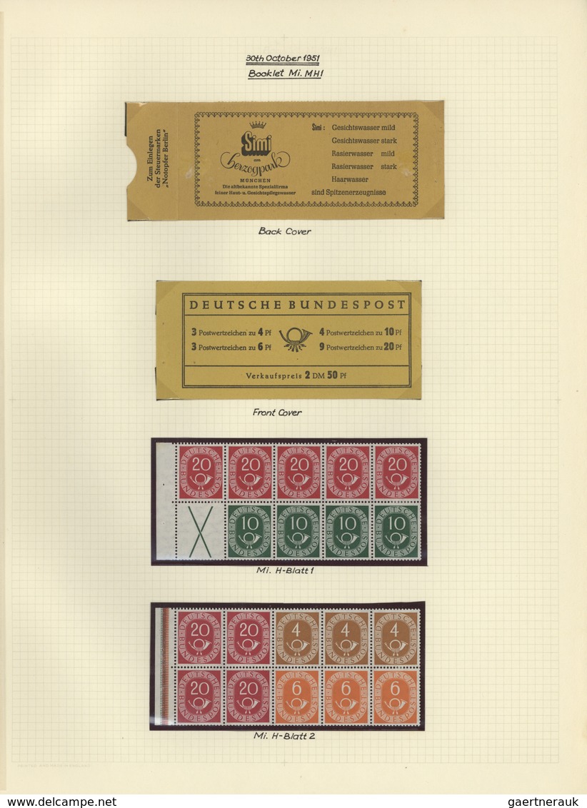 Deutschland Nach 1945: 1945/1956, Gehaltvolle Sammlung Der Westzonen Im Großen Album Individuall Auf - Colecciones