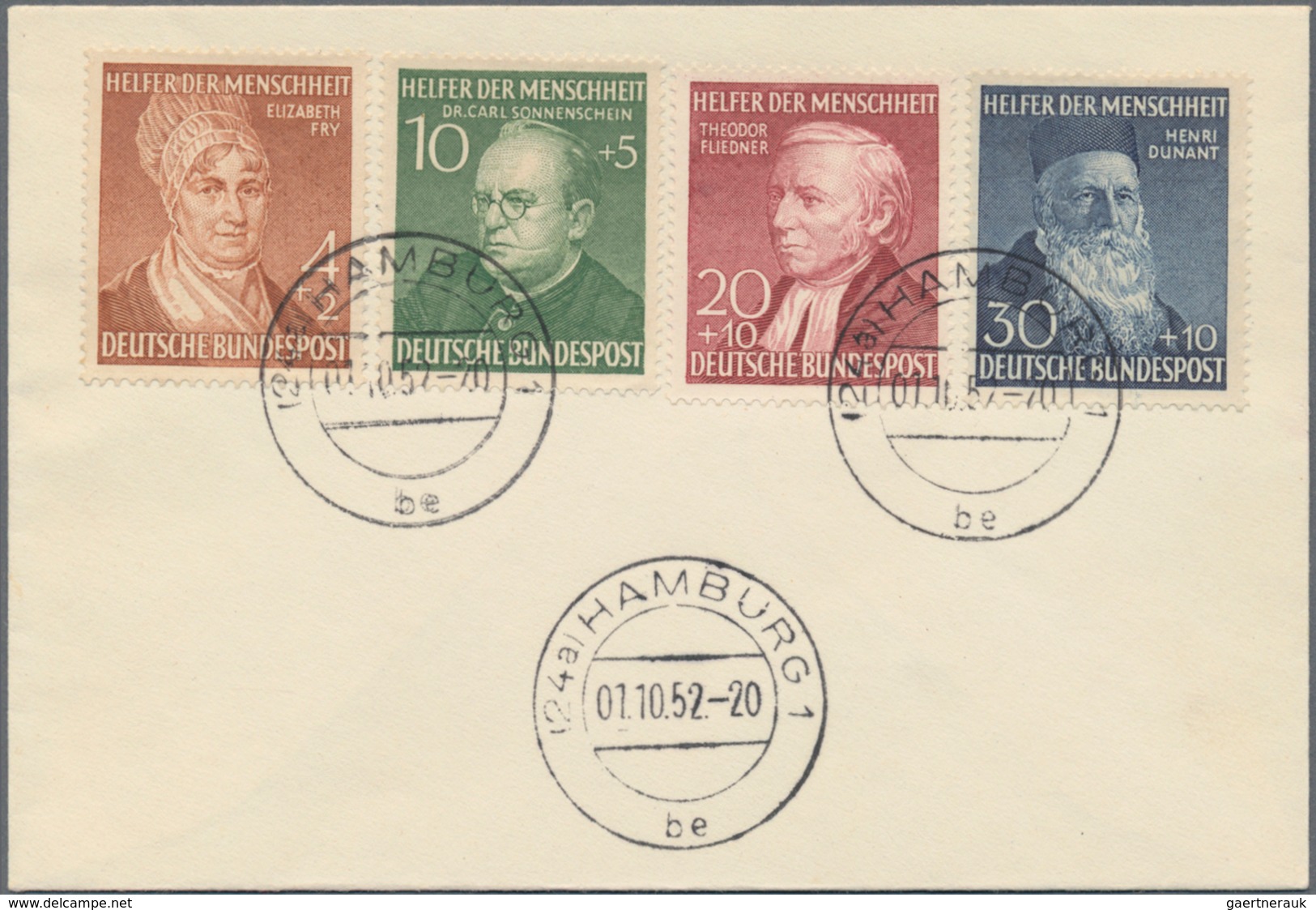 Deutschland Nach 1945: 1945-1970, Posten Mit Etwa 450 Briefen, Belegen, Ganzsachen Und FDC, Dabei Vi - Colecciones