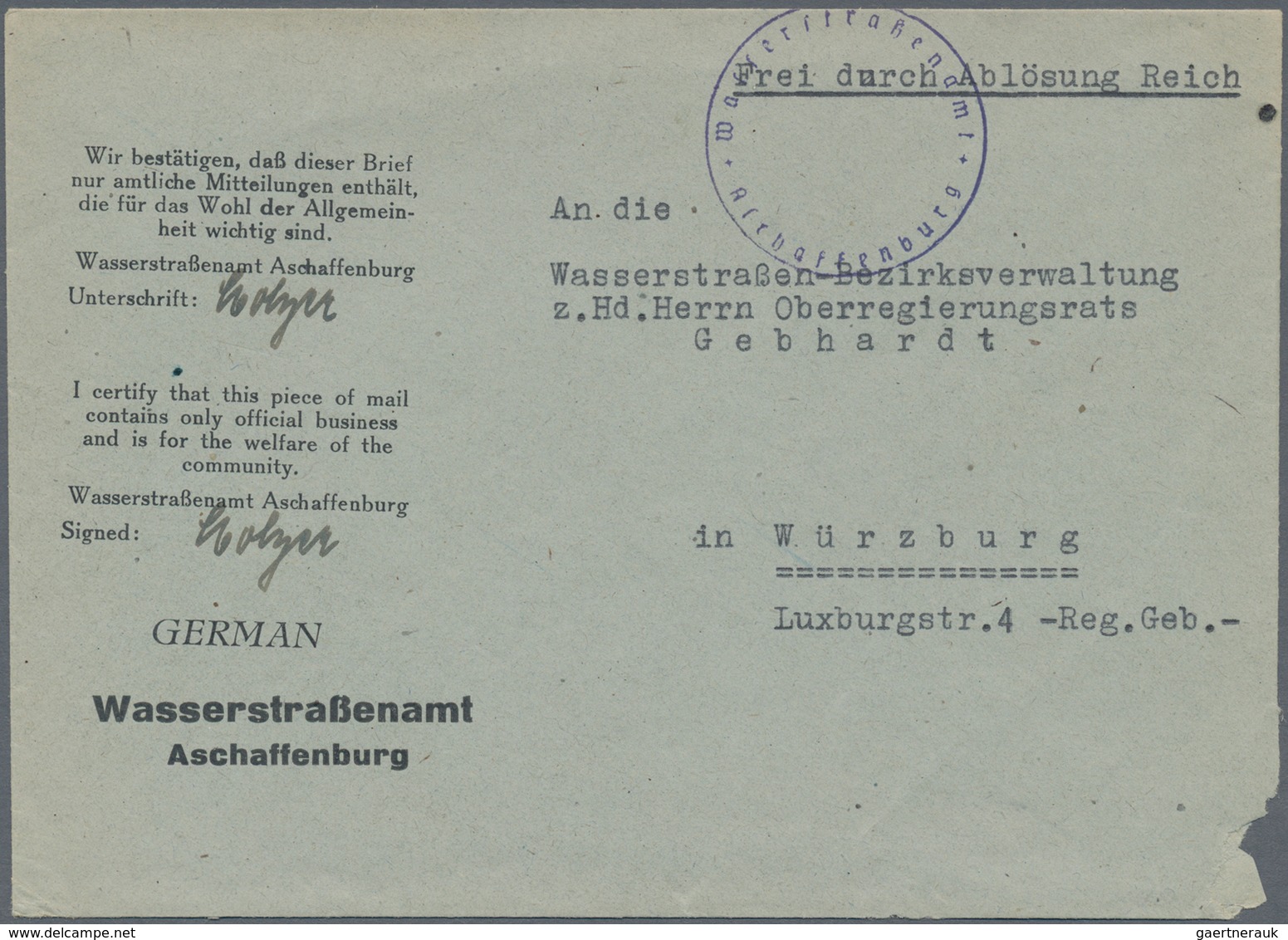 Alliierte Besetzung - Gebühr Bezahlt: 1945/1948, Franken Plz 13a, Saubere Partie Von Ca. 153 Gebühr - Otros & Sin Clasificación