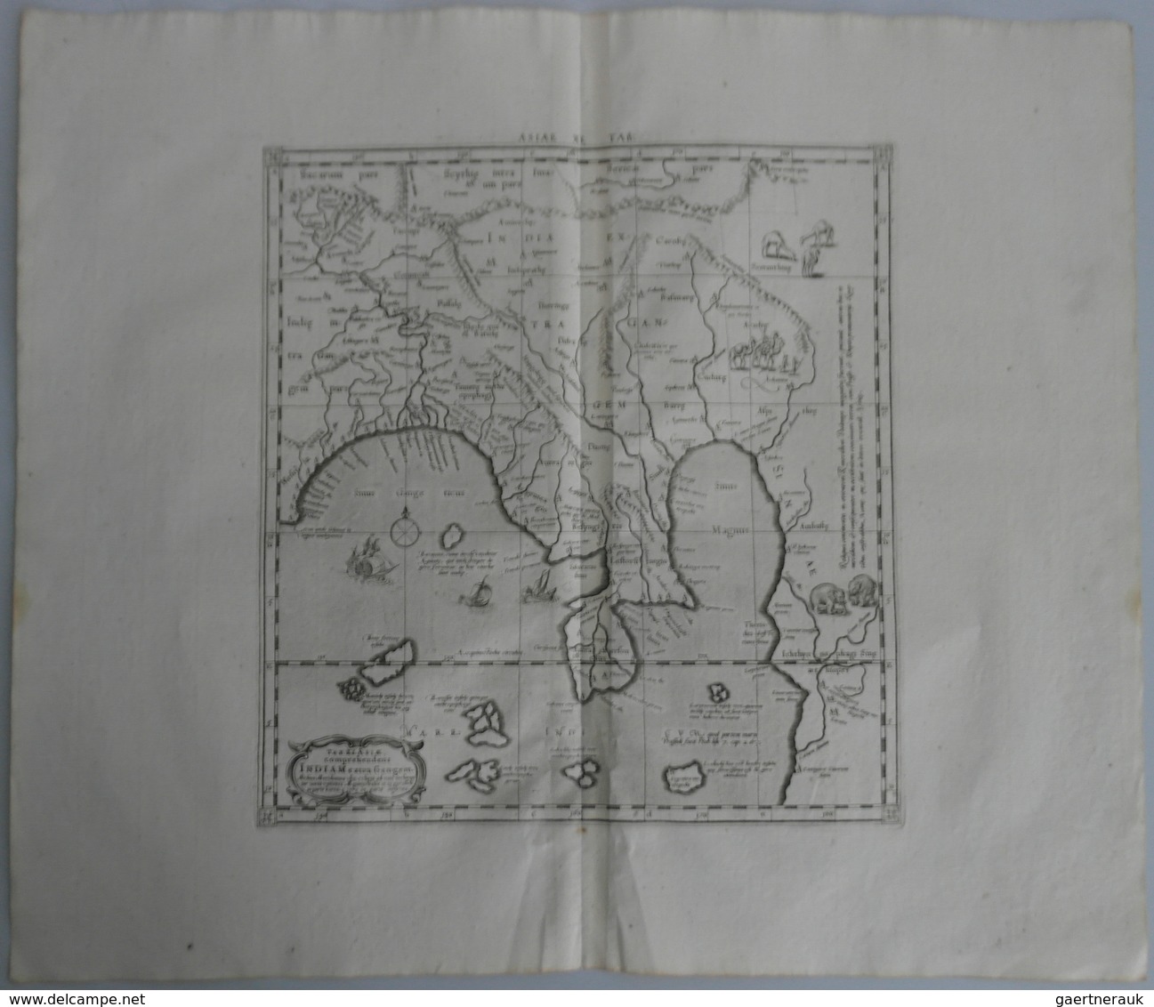 Landkarten Und Stiche: 1580/1820 (ca). Bestand Von über 130 Alten Landkarten, Meist Colorierte Stich - Geografía