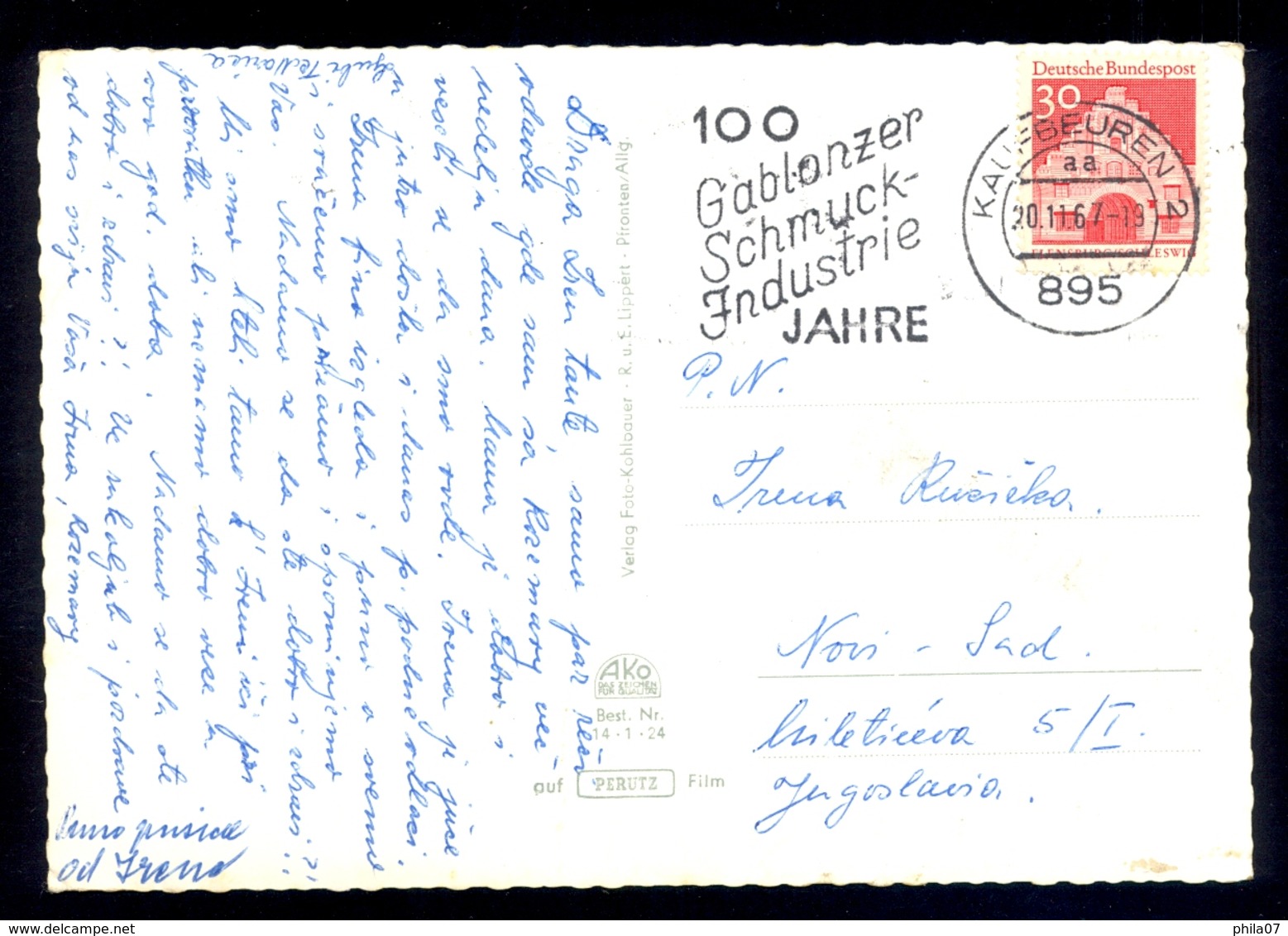 GERMANY - Kaufbeuren / Postcard Circulated - Kaufbeuren