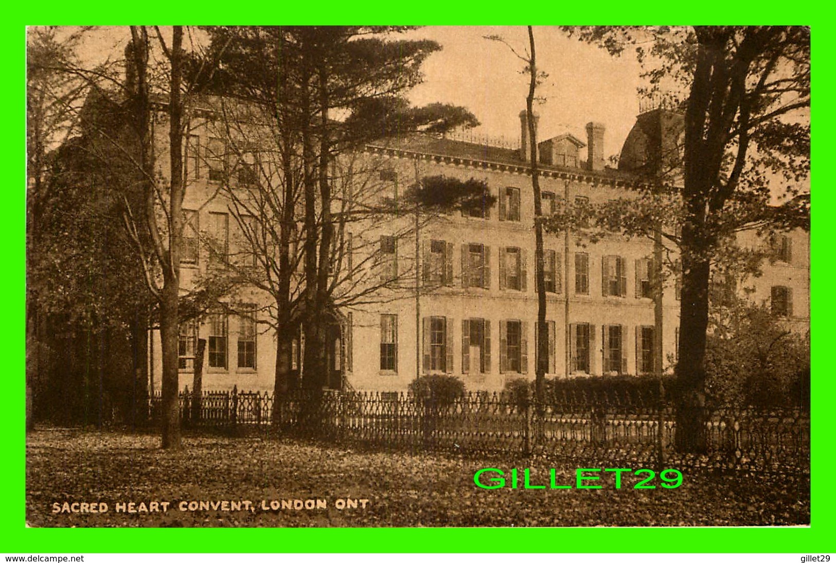 LONDON, ONTARIO - SACRED HEART CONVENT - TRAVEL IN 1910 - WARWICK BRO'S & RUTTER - - Londen