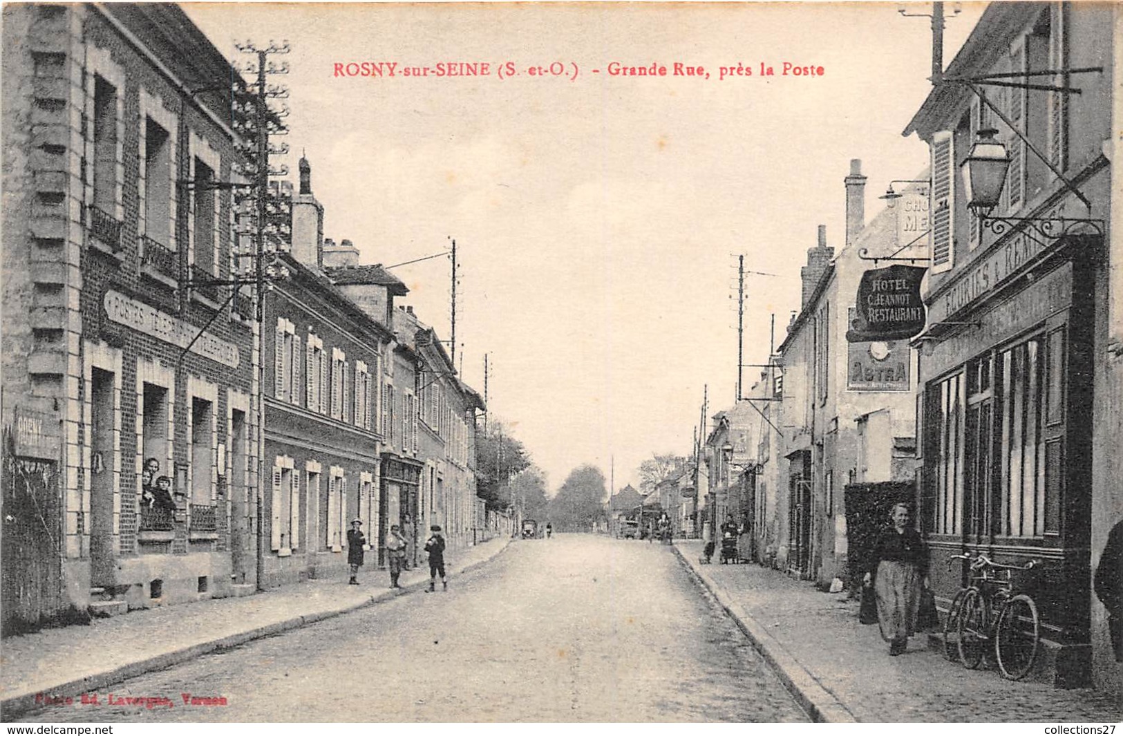 78-ROSNY-SUR-SEINE- GRANDE RUE,  PRES LA POSTE - Rosny Sur Seine