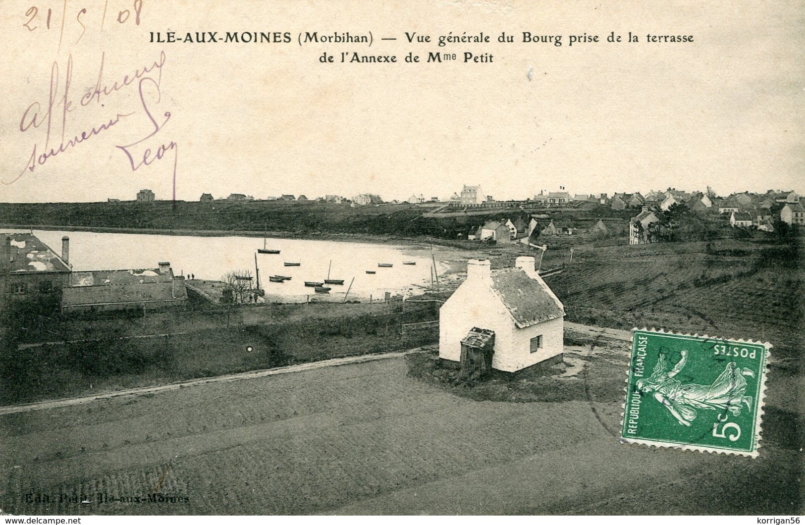 ILE  AUX MOINES *** L ANNEXE DE MME PETIT *** - Ile Aux Moines