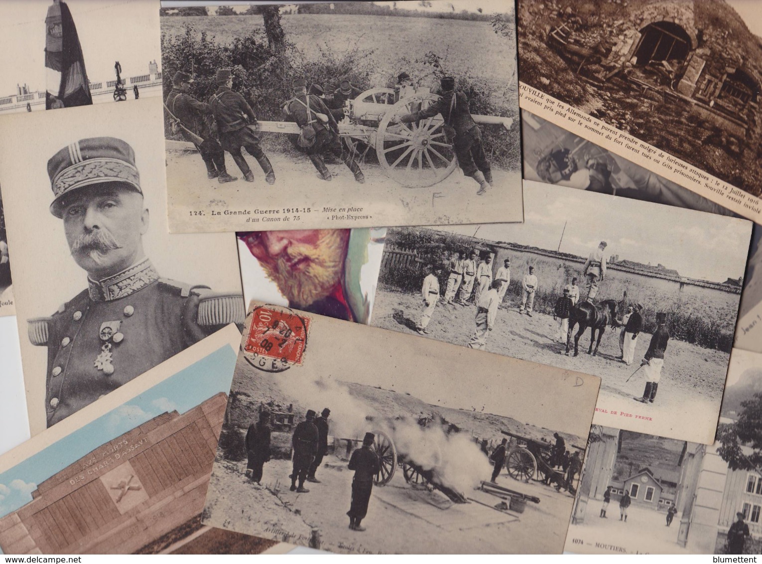 Lot 2202 De 10 CPA Militaires Militaria Guerre War Déstockage Pour Revendeurs Ou Collectionneurs - 5 - 99 Postcards