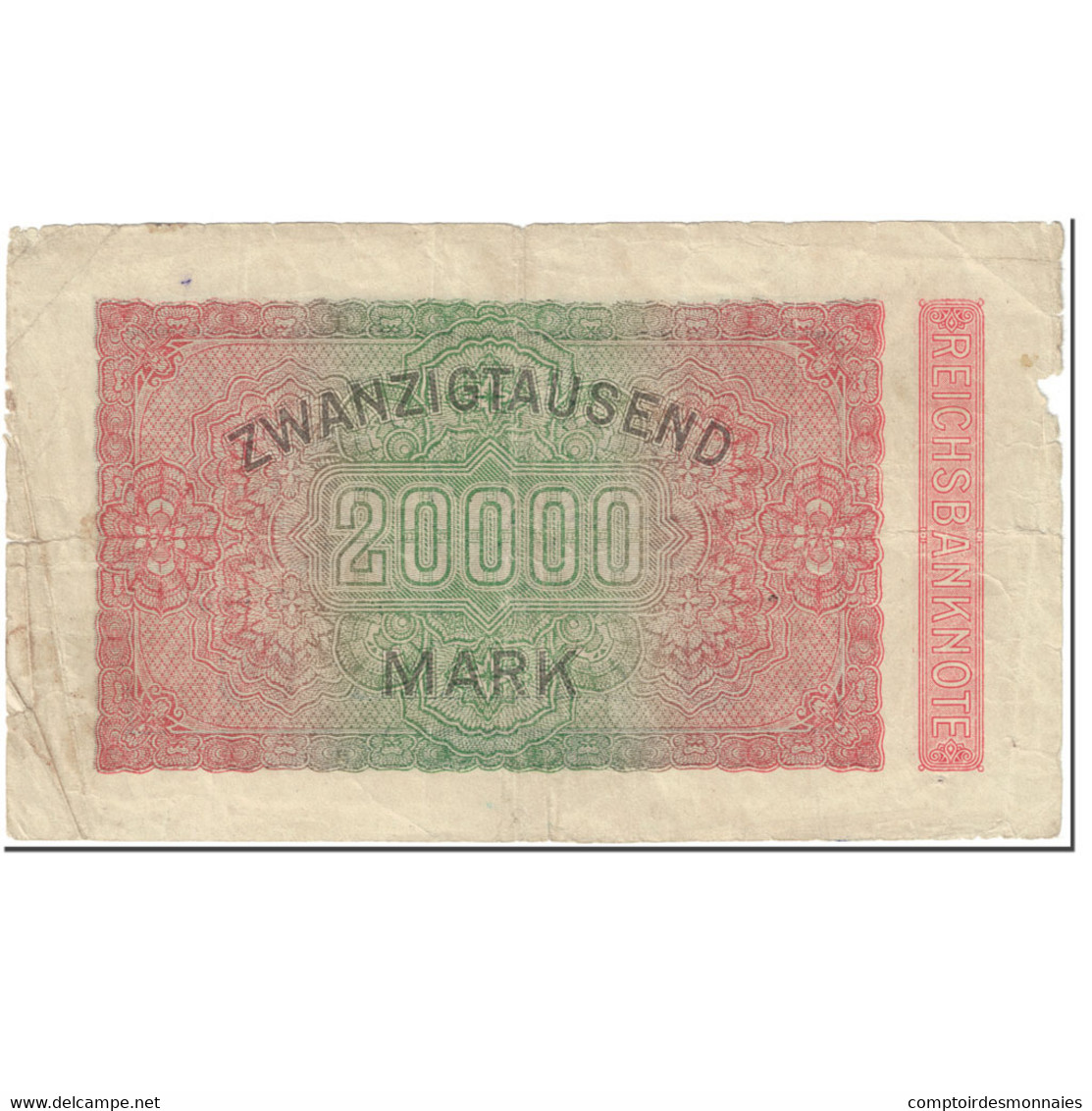 Billet, Allemagne, 20,000 Mark, 1923, 1923-02-20, KM:85a, AB - 20000 Mark