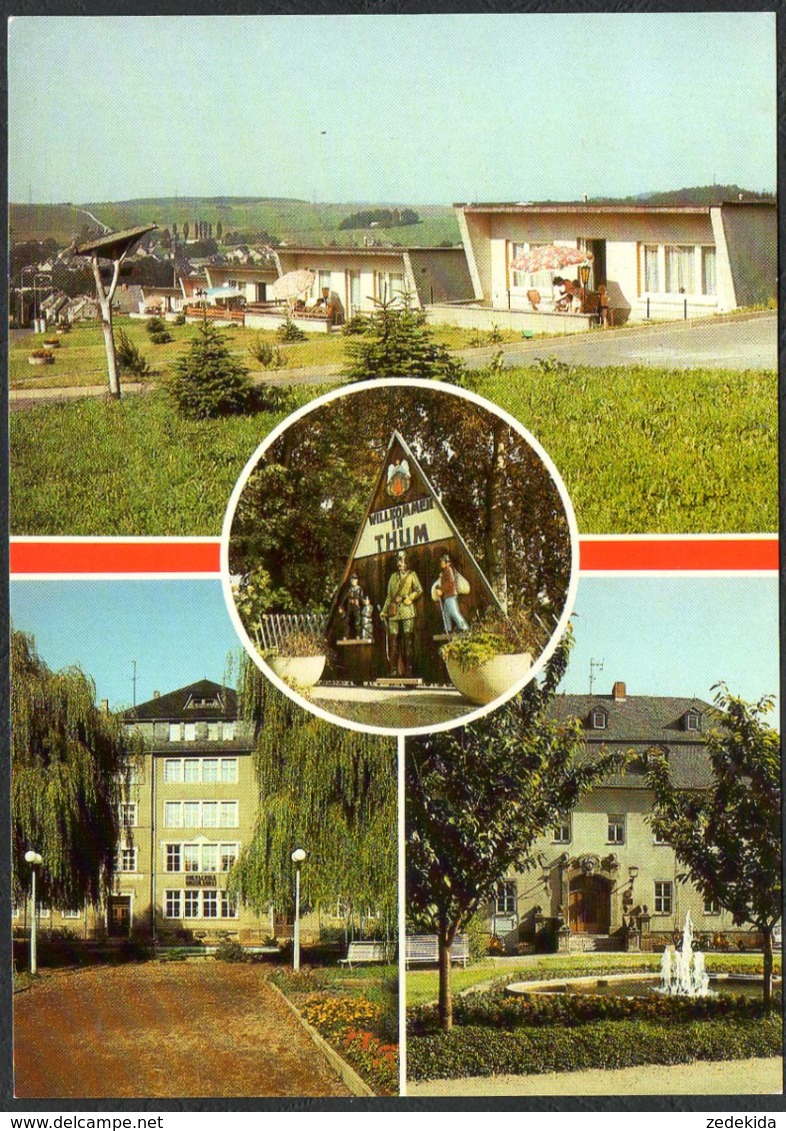 C8637 - TOP Thum Schule Bungalowsiedlung - Bild Und Heimat Reichenbach - Thum