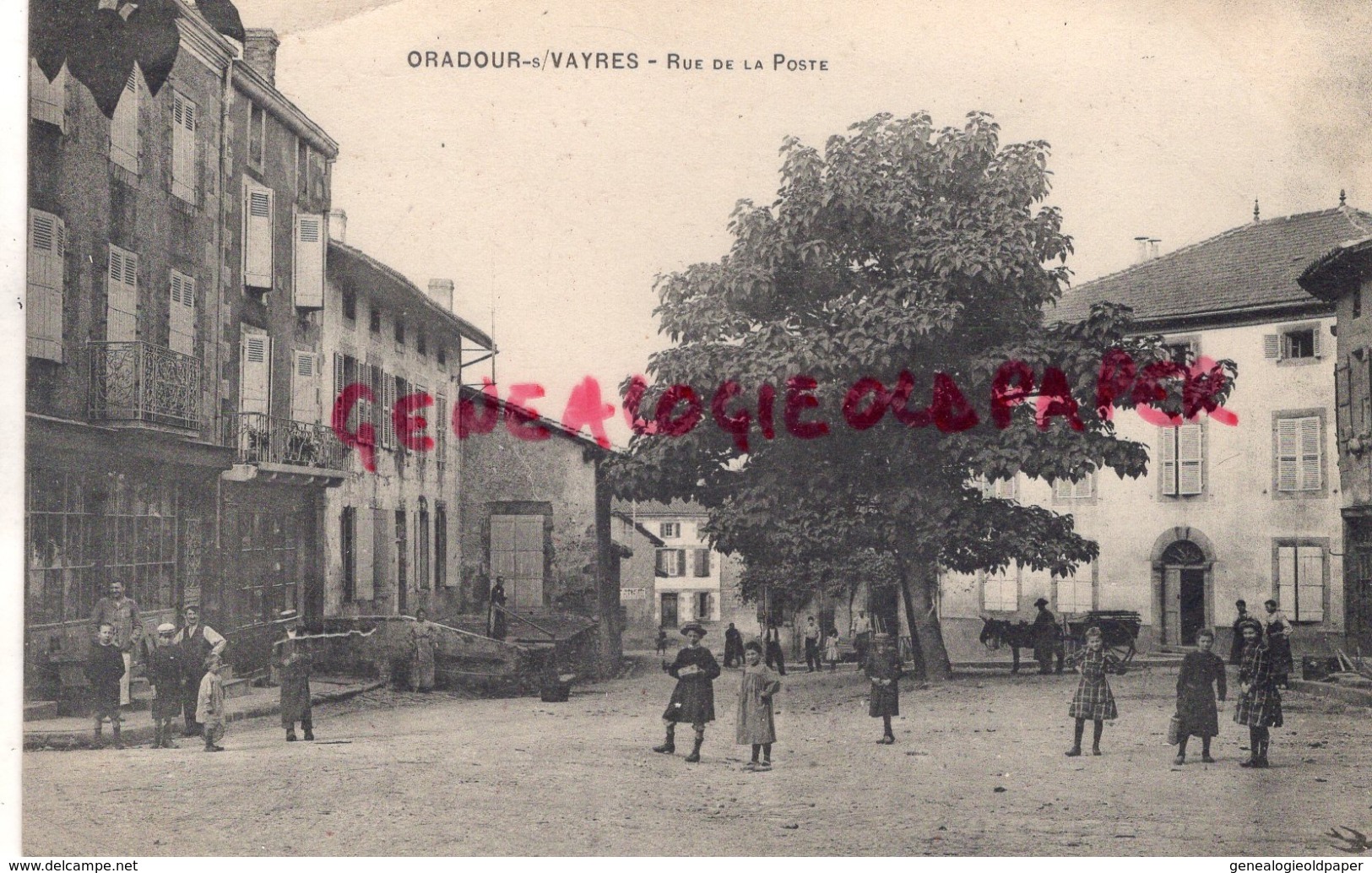 87 - ORADOUR SUR VAYRES- RUE DE LA POSTE - Oradour Sur Vayres