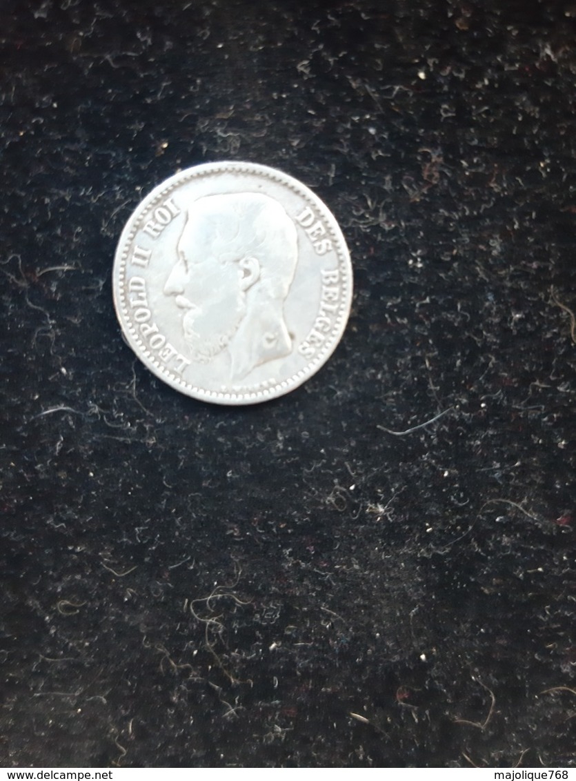 Pièce De 1 Franc En Argent Léopold II 1866 - En TTB - - 1 Franc