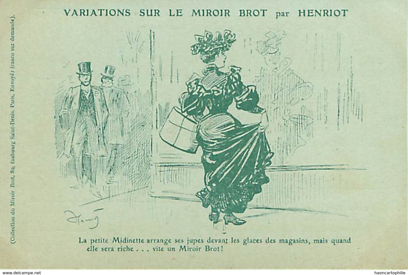 Illustrateur Hanriot Mode Femme - Henriot