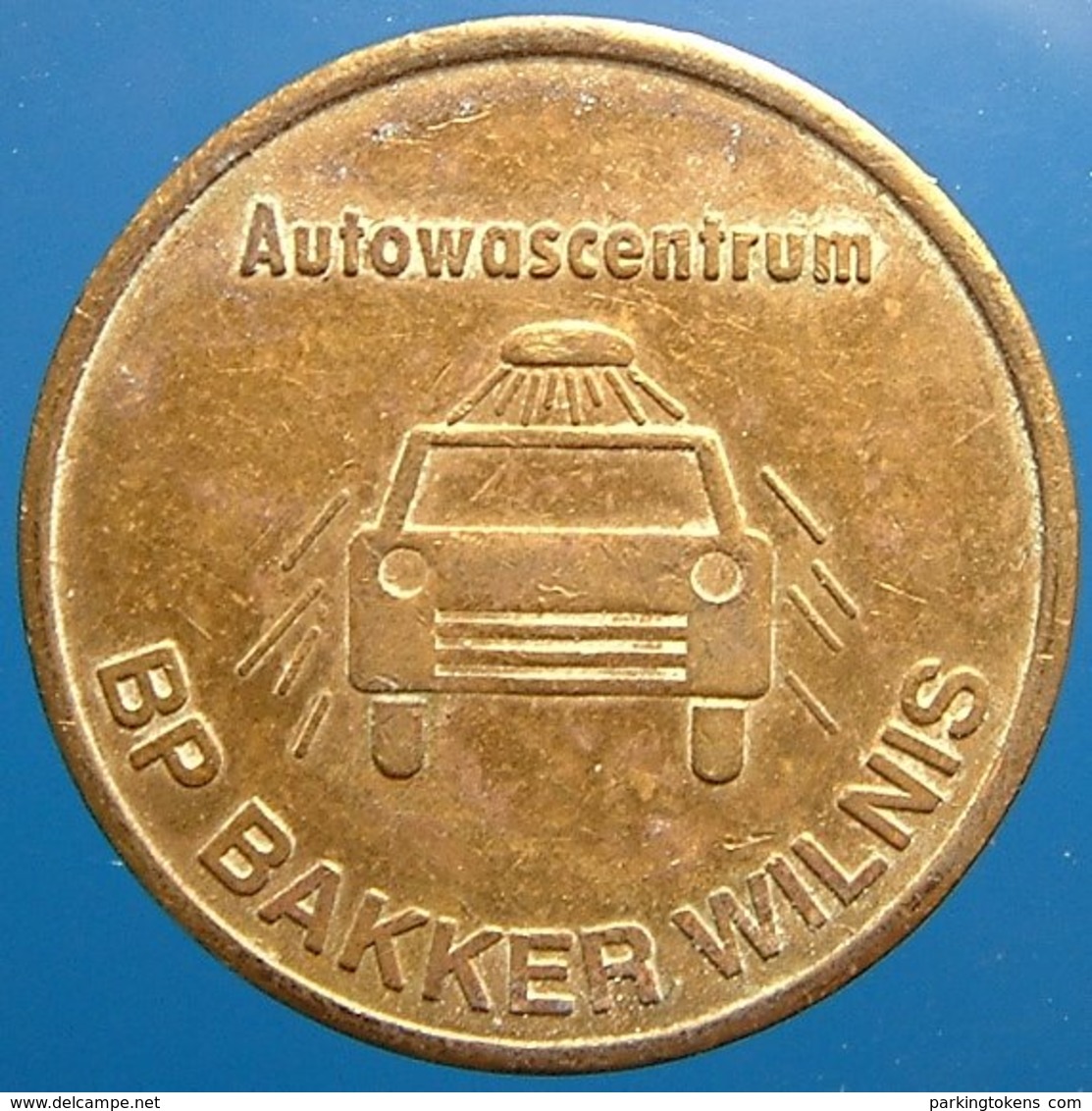 TA 008-1 - BP Bakker - Wilnis Netherlands - Auto Wasserette Car Wash Machine Token Clean Park Auto Wasch - Firma's