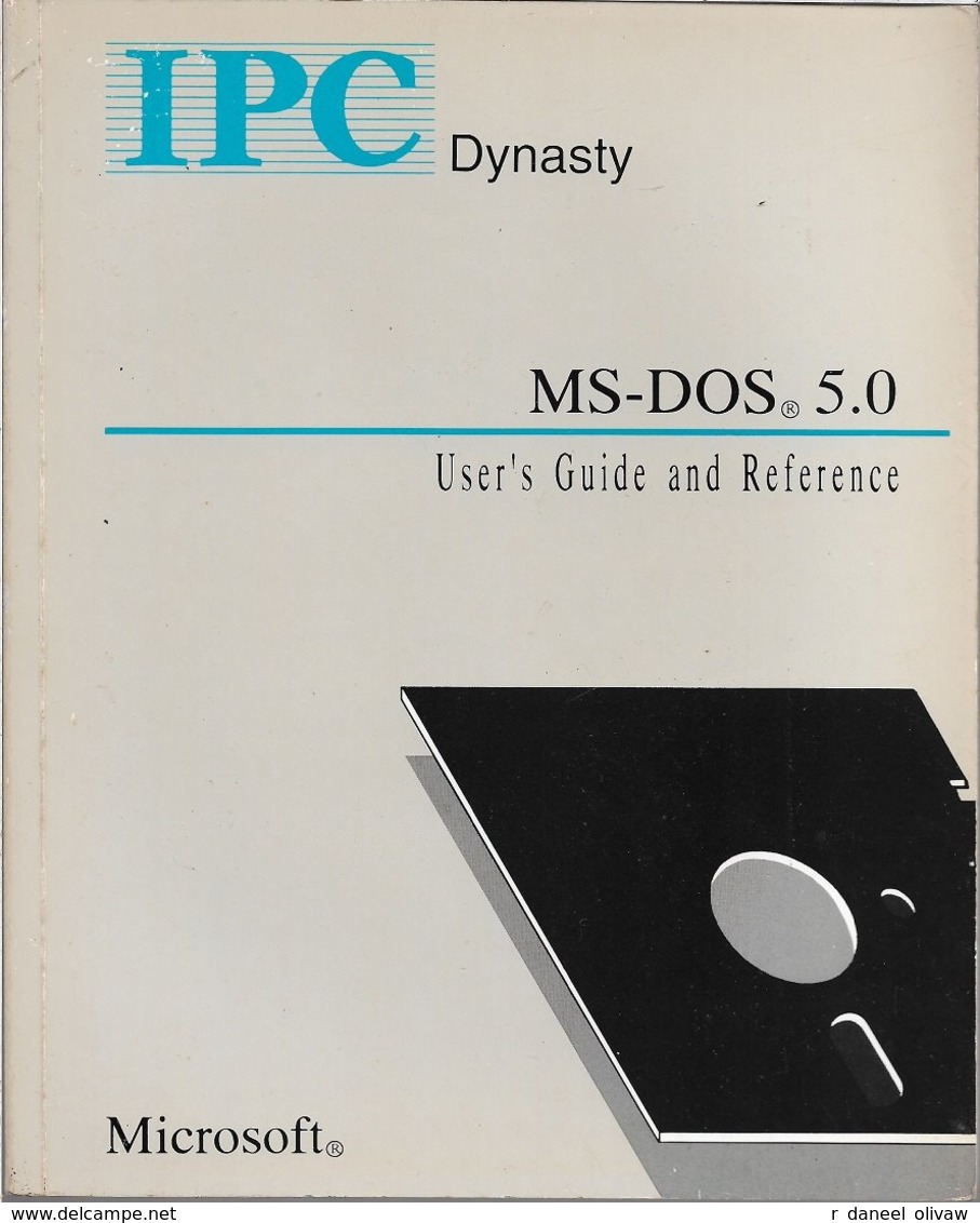 Microsoft - MS-DOS 5.0 - Guide De L'utilisateur (1991, TBE) - Informatique