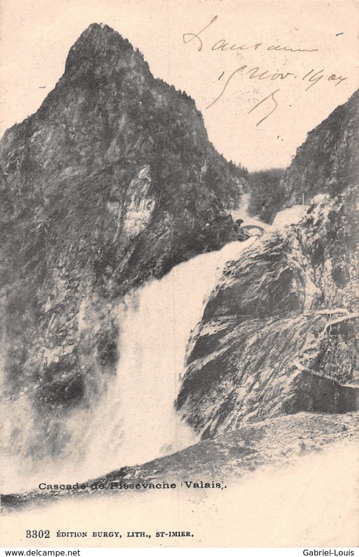 Cascade De  Pissevache  - Vernayaz - En Valais - 1904 - Vernayaz