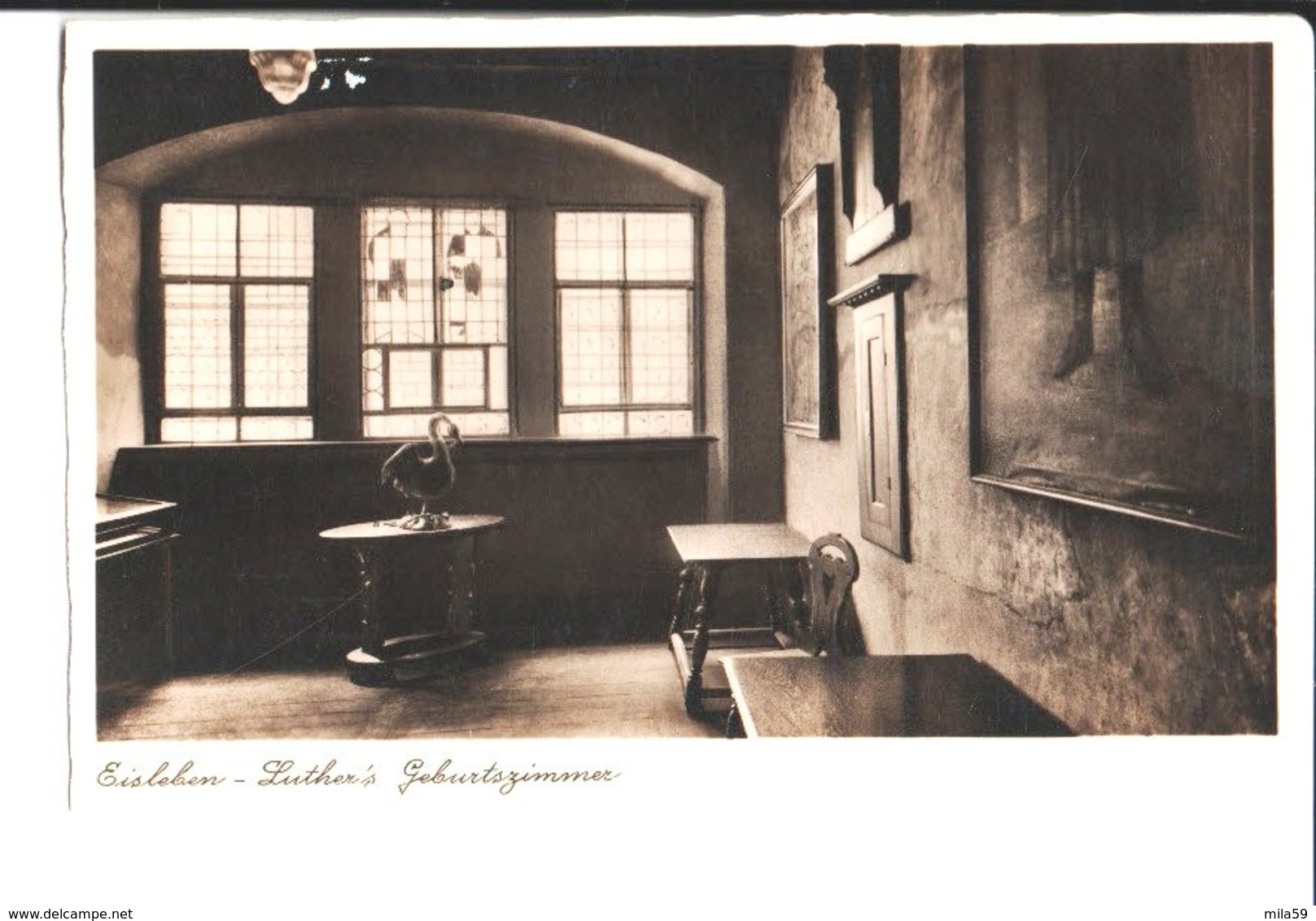 Eisleben . Luther's Geburtszimmer . - Lutherstadt Eisleben