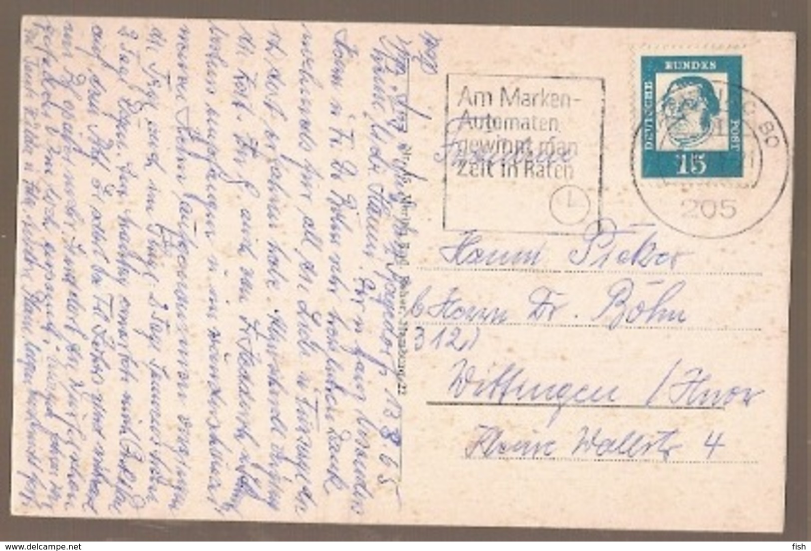 Germany & Circulated, Hamburg, Bergedorf  Schloß 1965 (45) - Bergedorf