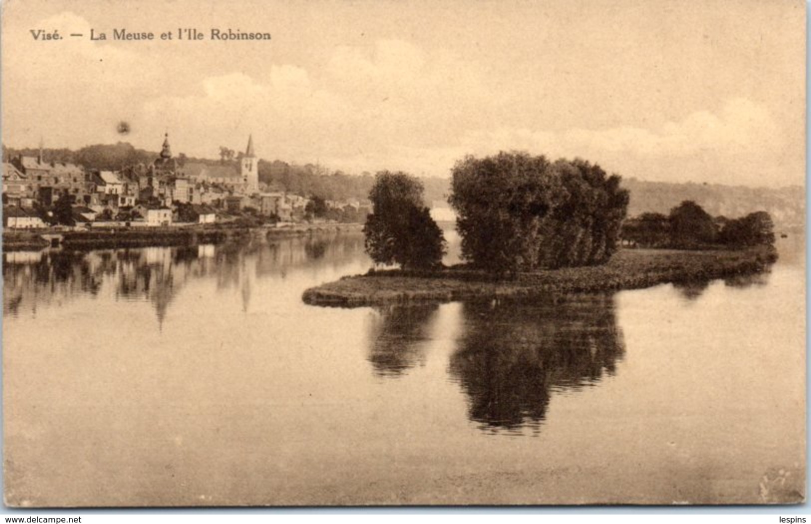 BELGIQUE --  VISE --  La Meuse Et L'Ile Robinson - Visé