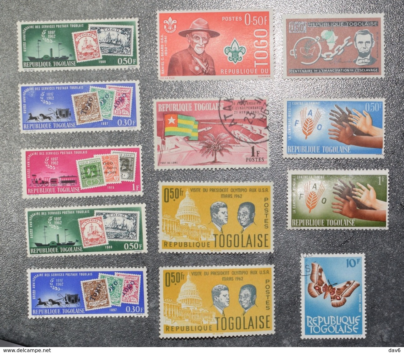 TONGA  TOGO  STAMPS Coms 1961-64  Issue    ~~L@@K~~ - Tonga (...-1970)