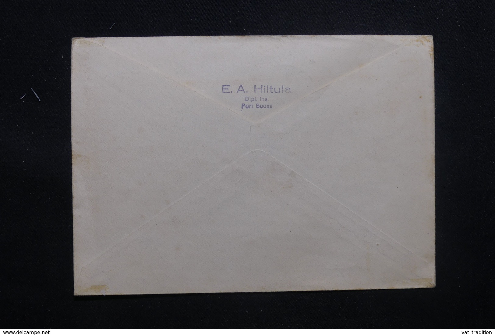 FINLANDE - Enveloppe Par Hélicoptère En 1950 En Recommandé, Affranchissement Et Cachets Plaisants - L 43468 - Covers & Documents
