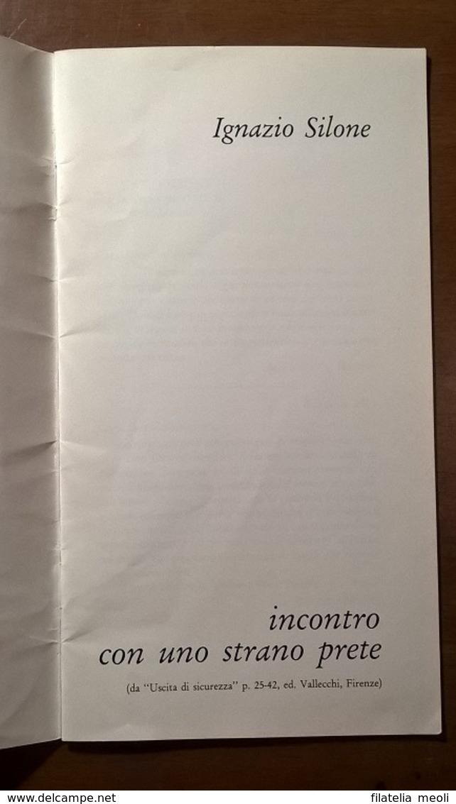 IGNAZIO SILONE E DON ORIONE - Bibliografie