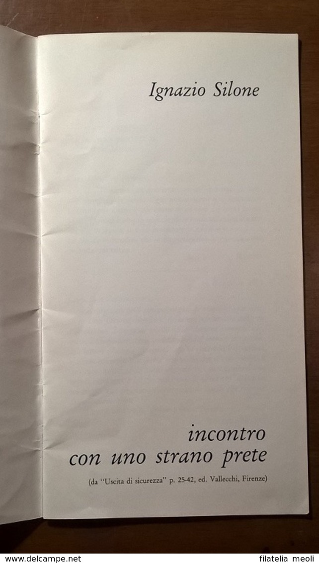 IGNAZIO SILONE E DON ORIONE - Bibliographie