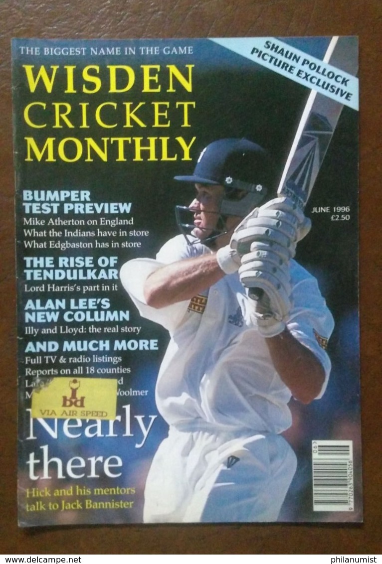 10 WISDEN CRICKET MONTHLY MAGAZINE LOT 1990's LOOK !! - 1950-Aujourd'hui