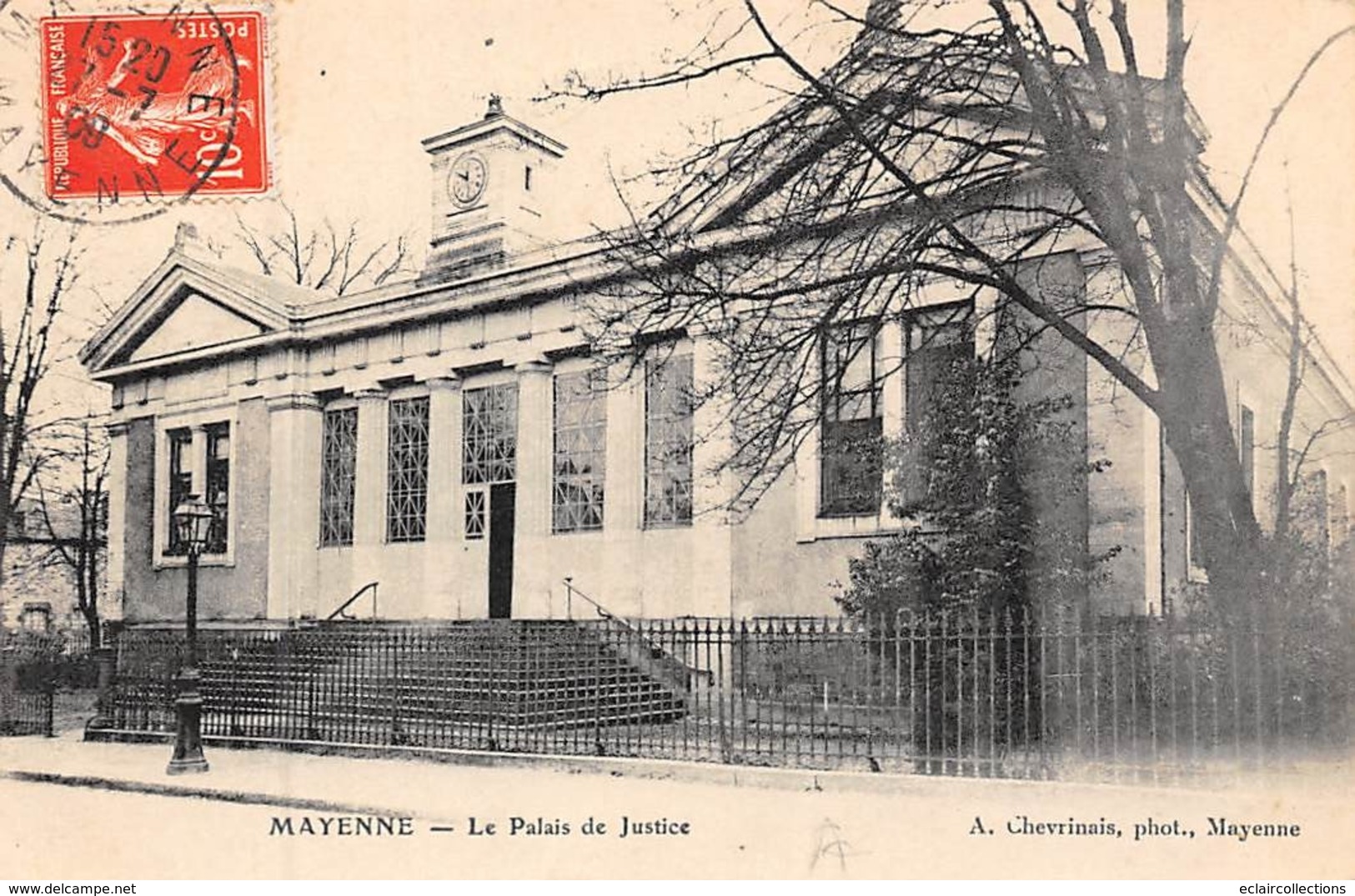 Thème   Justice.   Palais De Justice De:       53    Mayenne           (voir Scan) - Sonstige & Ohne Zuordnung