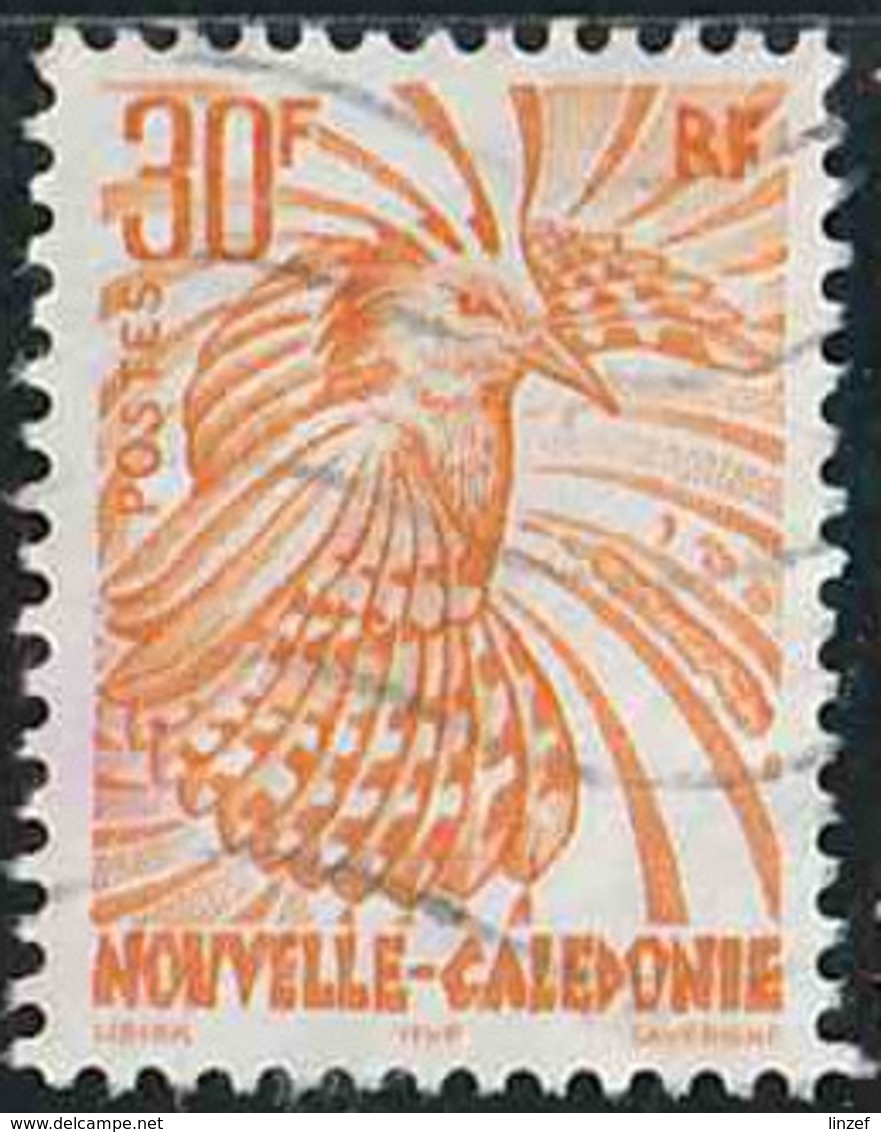 Nouvelle-Calédonie 1997 Yv. N°746 - 30F Orange Le Cagou - Oblitéré - Gebraucht