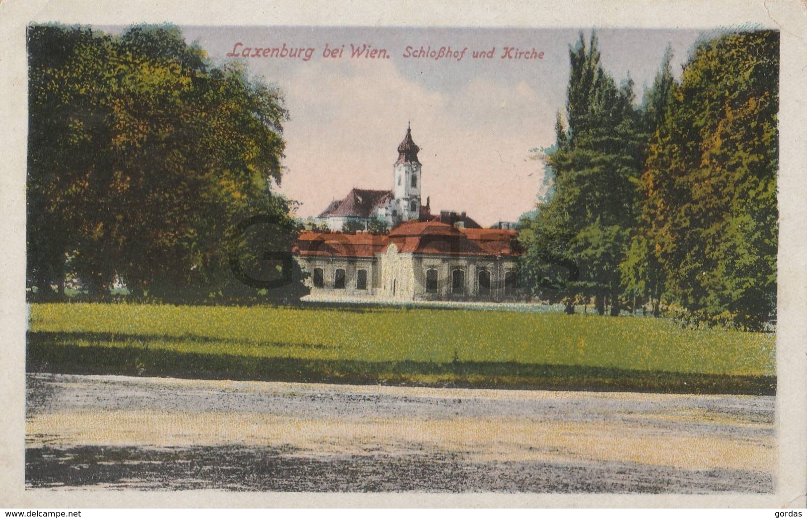 Austria - Laxenburg Bei Wien - Schlosshof Und Kirche - Laxenburg