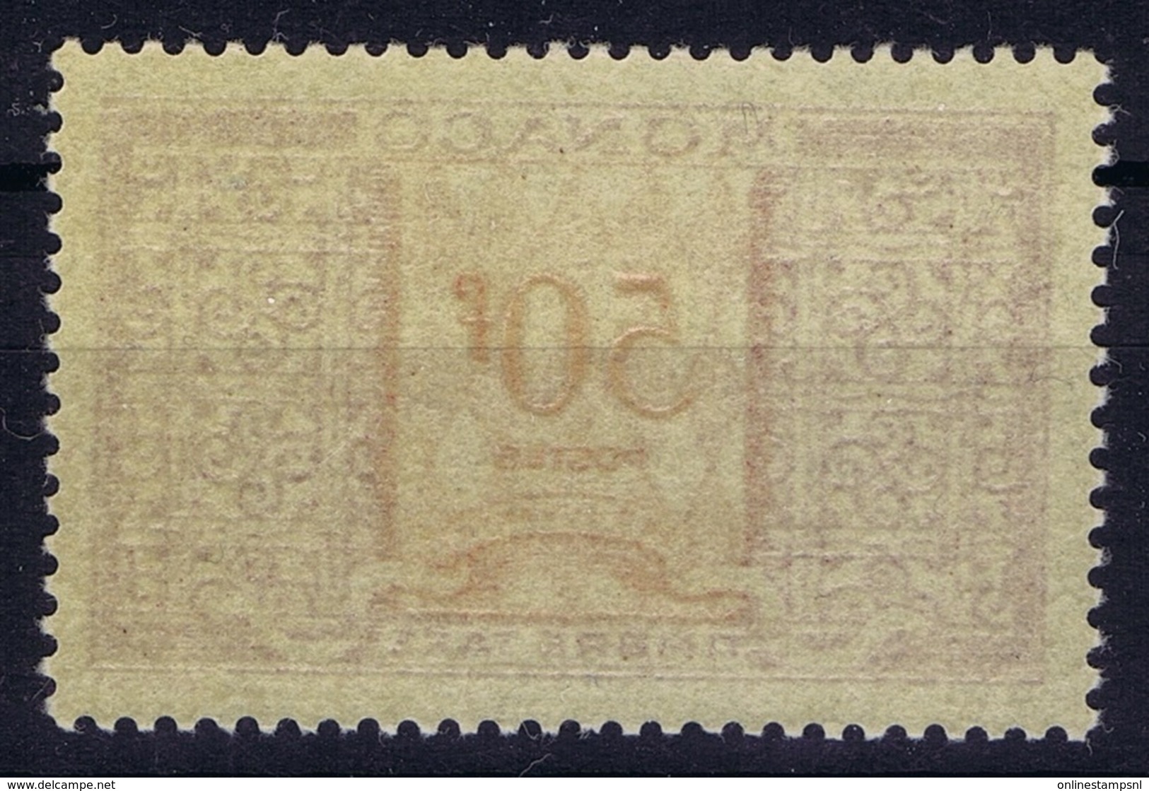 Monaco Mi 39 Timbre Tax   Postfrisch/neuf Sans Charniere /MNH/** 1950 - Portomarken