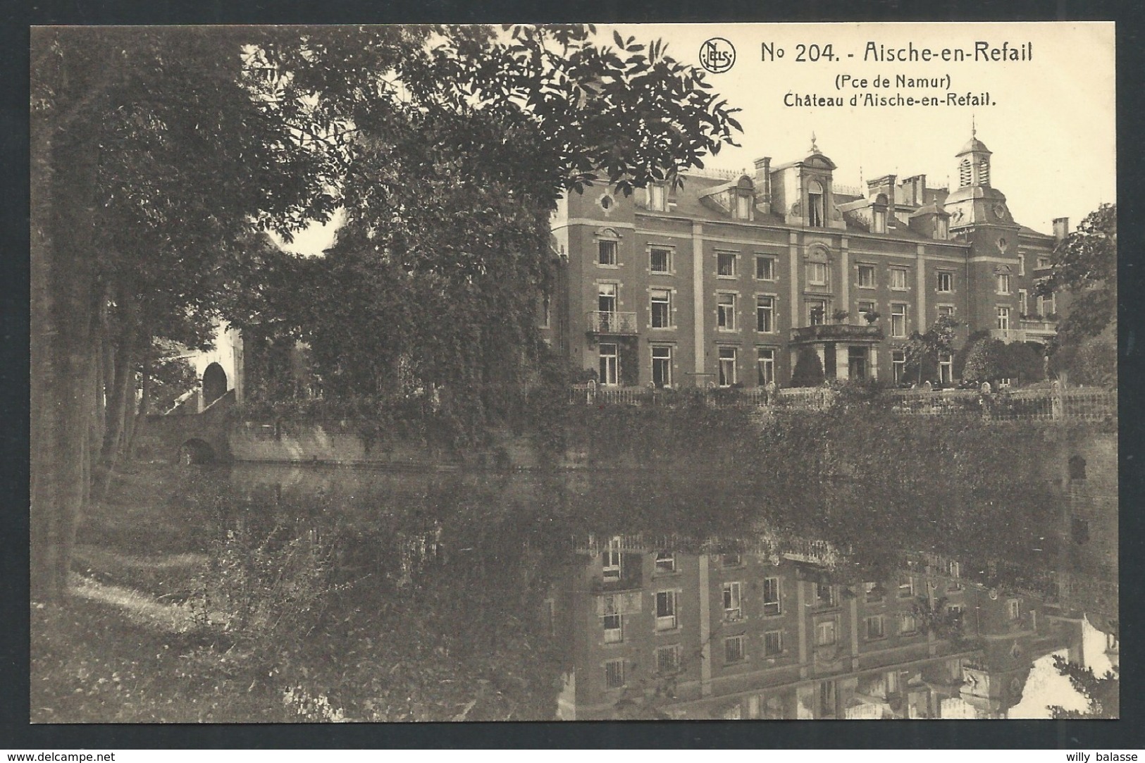 1.1 // CPA - AISCHE EN REFAIL - Château - Eghezée - Nels 204  // - Eghezée