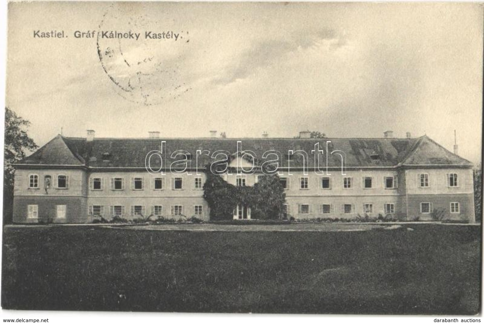 T2 Csicsó, Cicov; Gróf Kálnoky Kastély / Schloss / Kastiel / Castle - Ohne Zuordnung