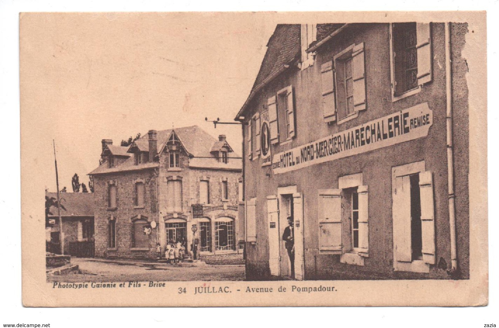 19.306/ JUILLAC - Avenue De Pompadour - Juillac