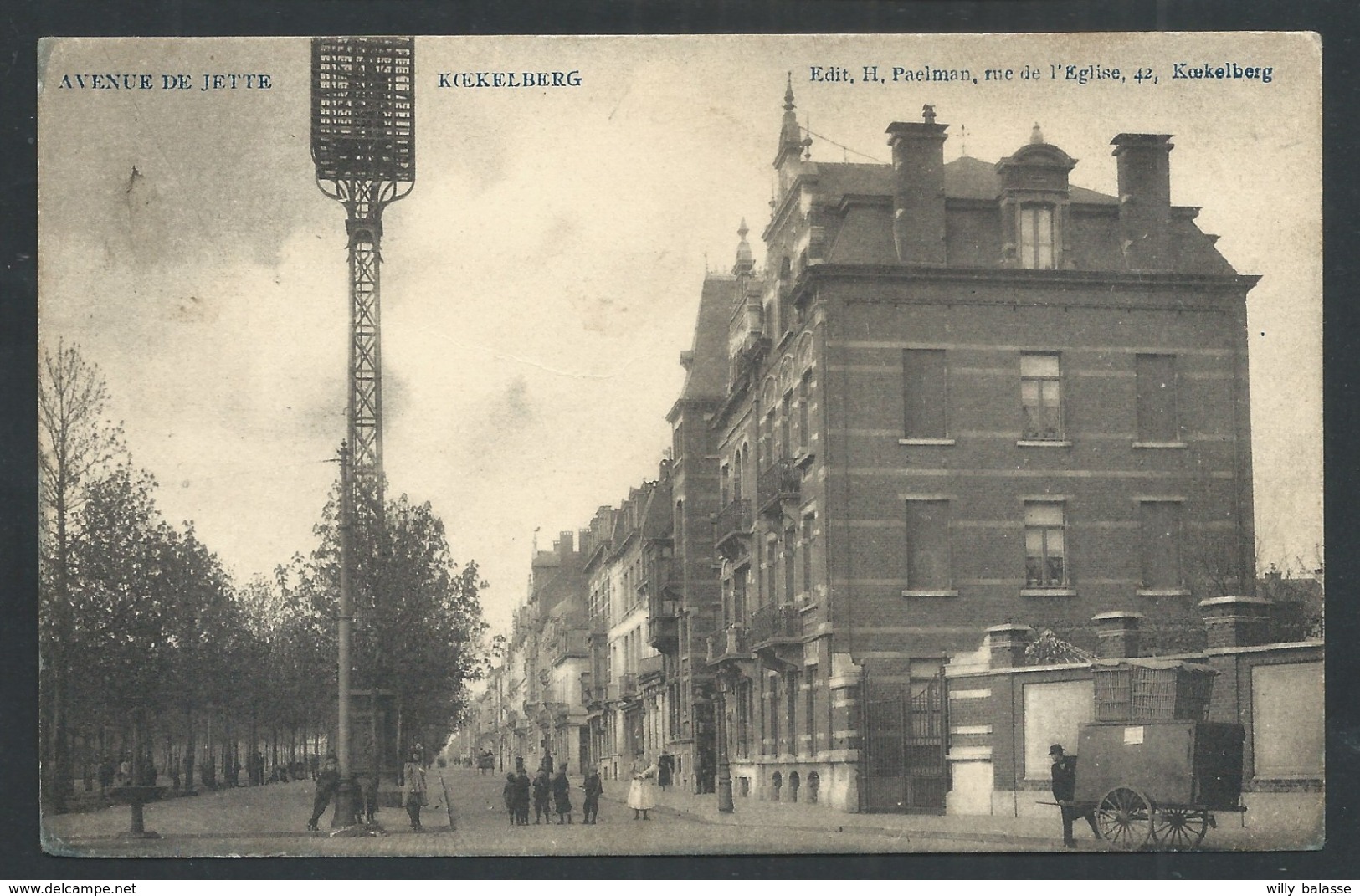 1.1 // CPA - Bruxelles - Brussel - KOEKELBERG - Avenue De Jette   // - Koekelberg