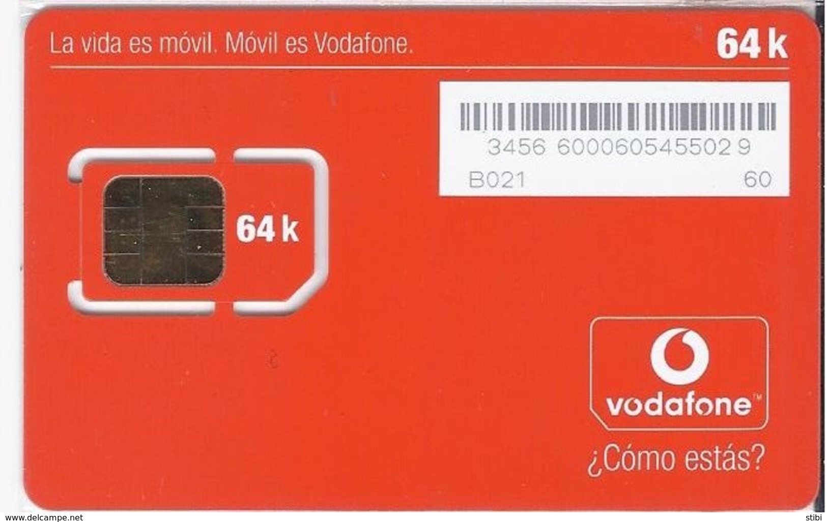 SPAIN - GSM SIM CARD - VODAFONE - MINT - Vodafone