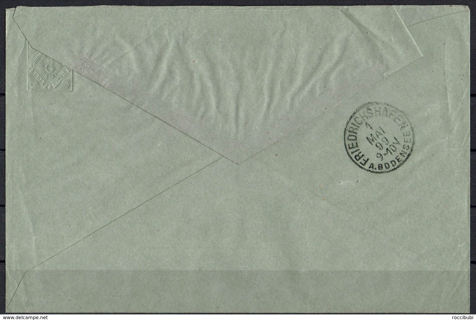 Dienstbrief, Obertheuringen, Friedrichshafen - Postal  Stationery