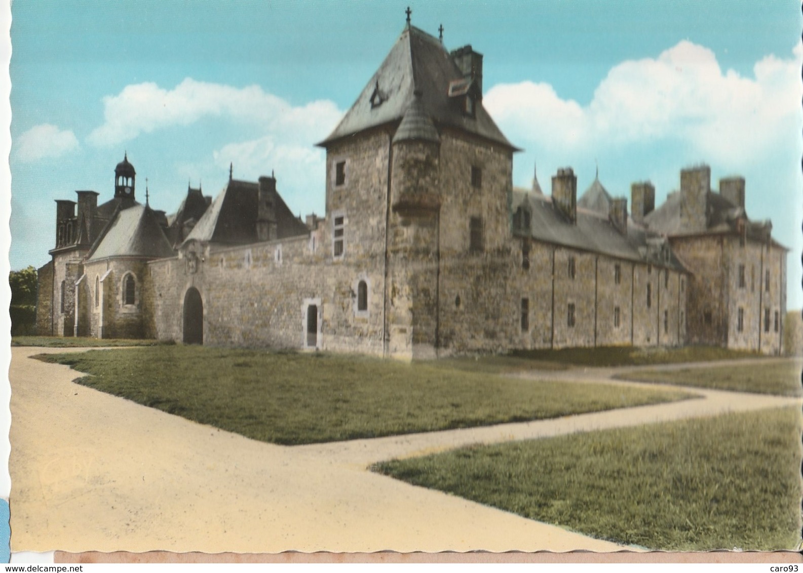 Chateau De ROSAMBO En LANVELLEC La Façade Nord - Lanvellec