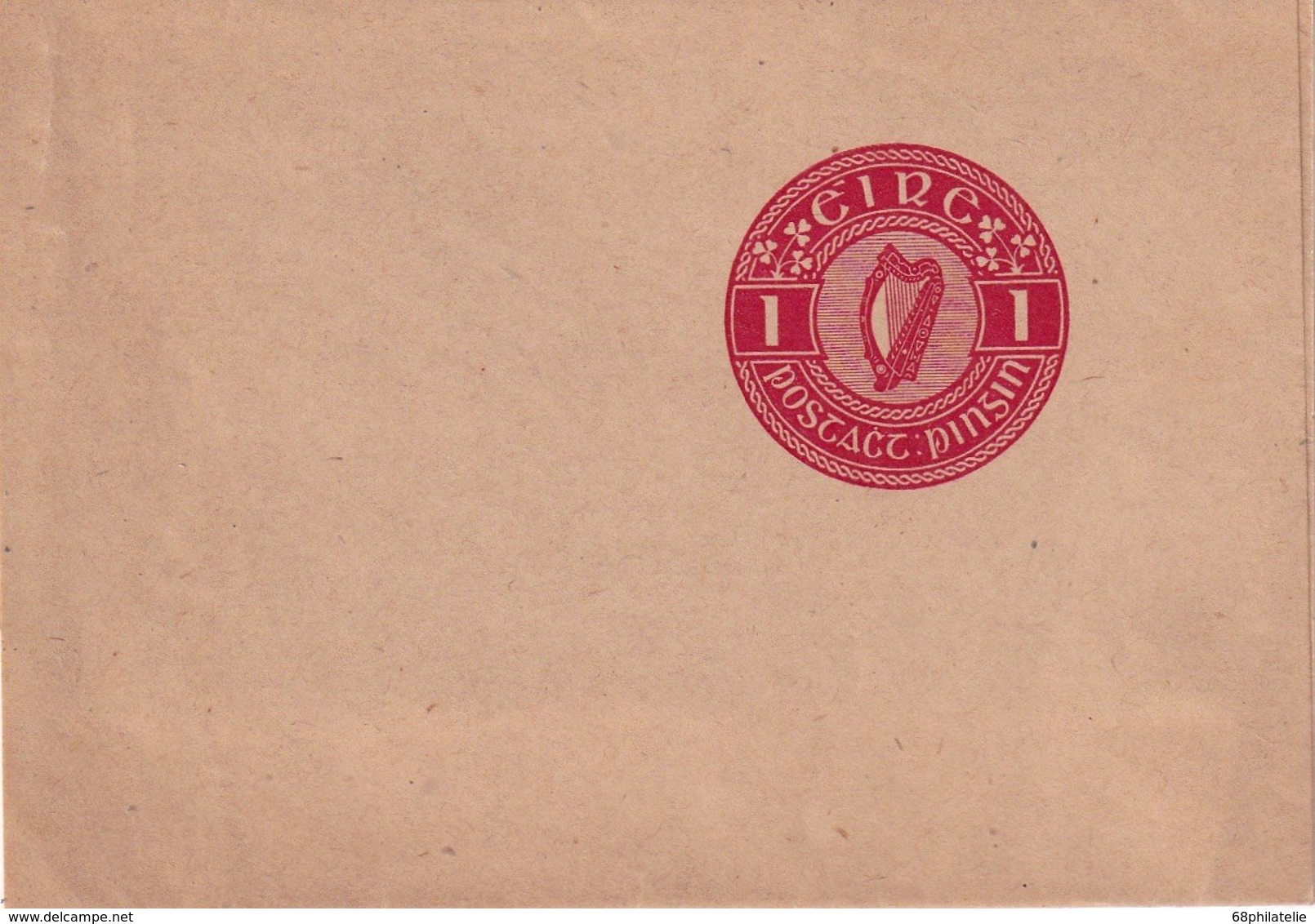 EIRE    ENTIER POSTAL/GANZSACHE/POSTAL STATIONERY BANDE JOURNAL - Entiers Postaux