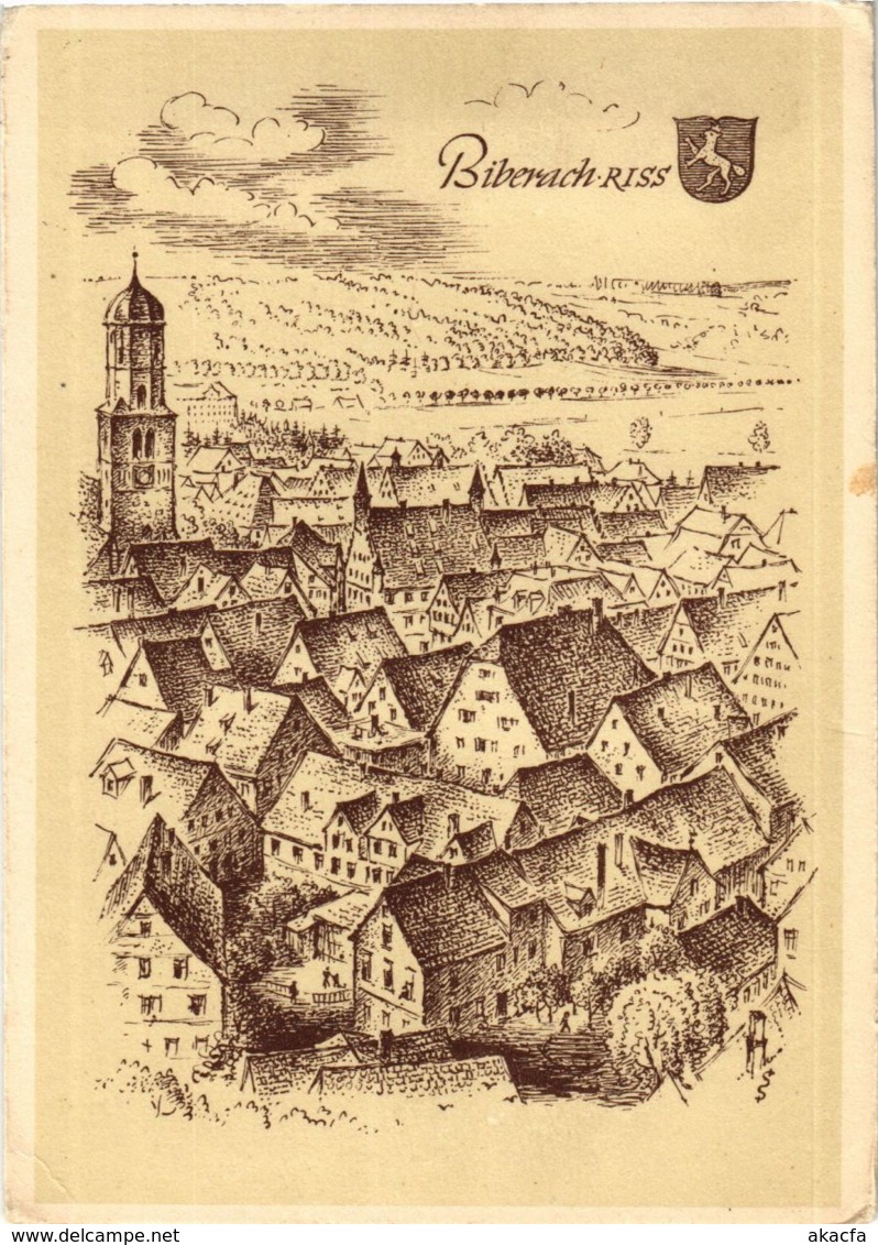 CPA AK Biberach A. D. Riss - Totalansicht GERMANY (913007) - Biberach