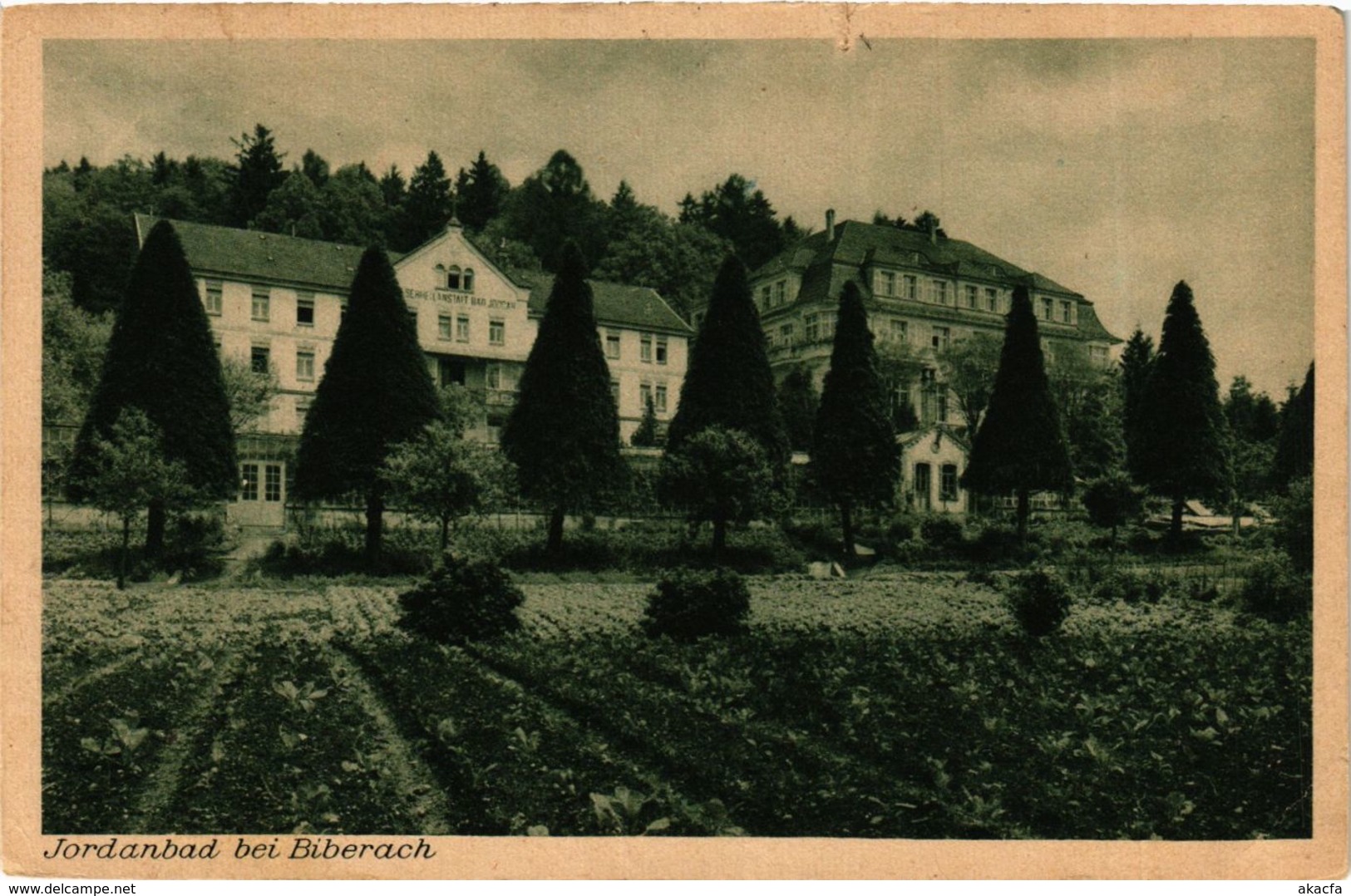 CPA AK Biberach A. D. Riss - Jordanbad - Oberes Kurhaus GERMANY (913104) - Biberach