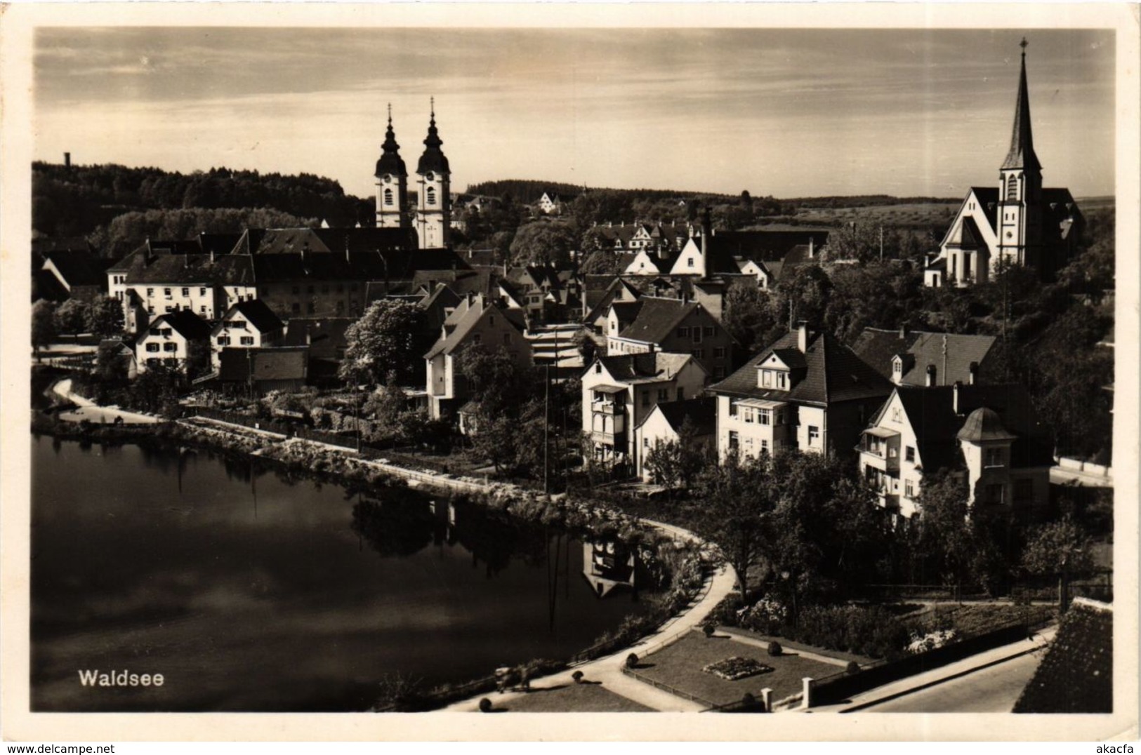 CPA AK Bad Waldsee - Teilansicht GERMANY (913192) - Bad Waldsee