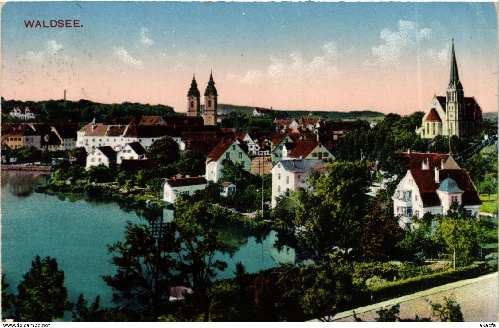 CPA AK Bad Waldsee - Panorama GERMANY (913258) - Bad Waldsee